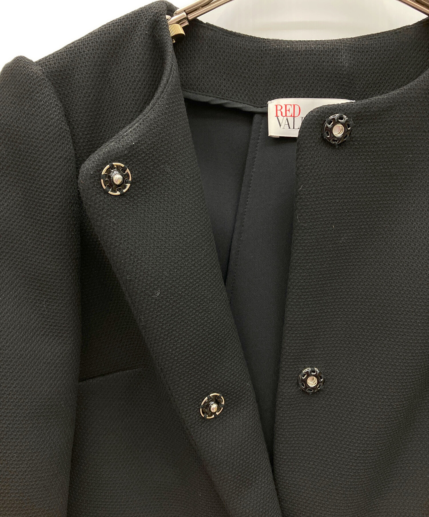 中古・古着通販】RED VALENTINO (レッドヴァレンティノ) ノーカラー