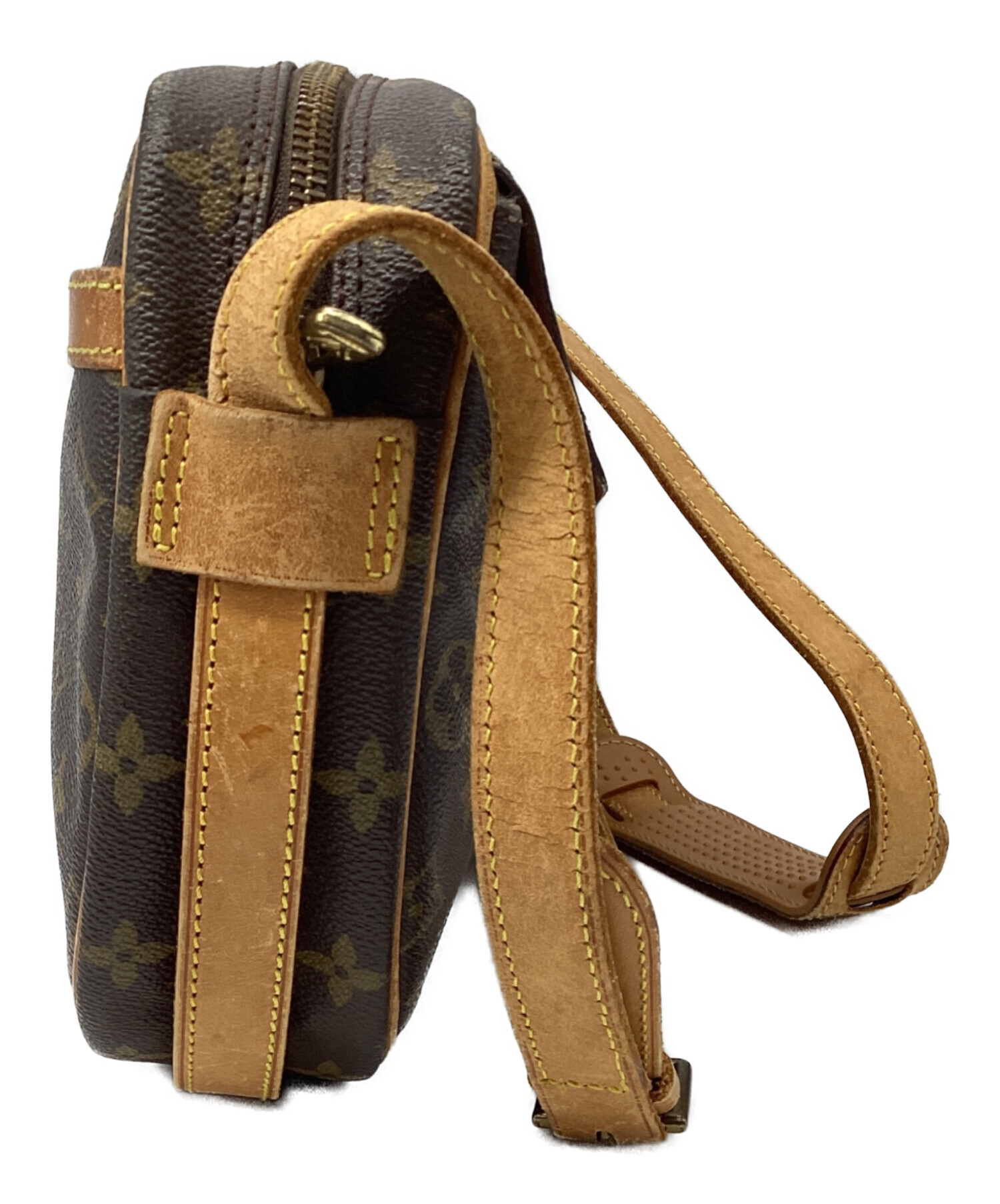 Louis Vuitton ブラウン ショルダーバッグ 中古・古着通販】LOUIS VUITTON (ルイ ヴィトン) ショルダーバッグ