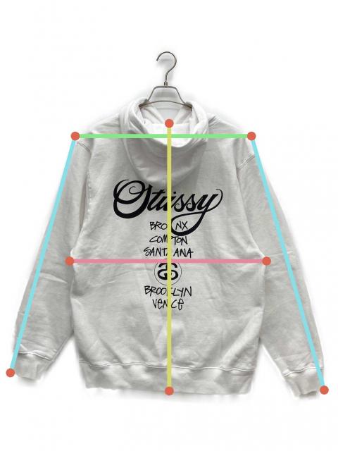 中古・古着通販】stussy (ステューシー) プルオーバーパーカー