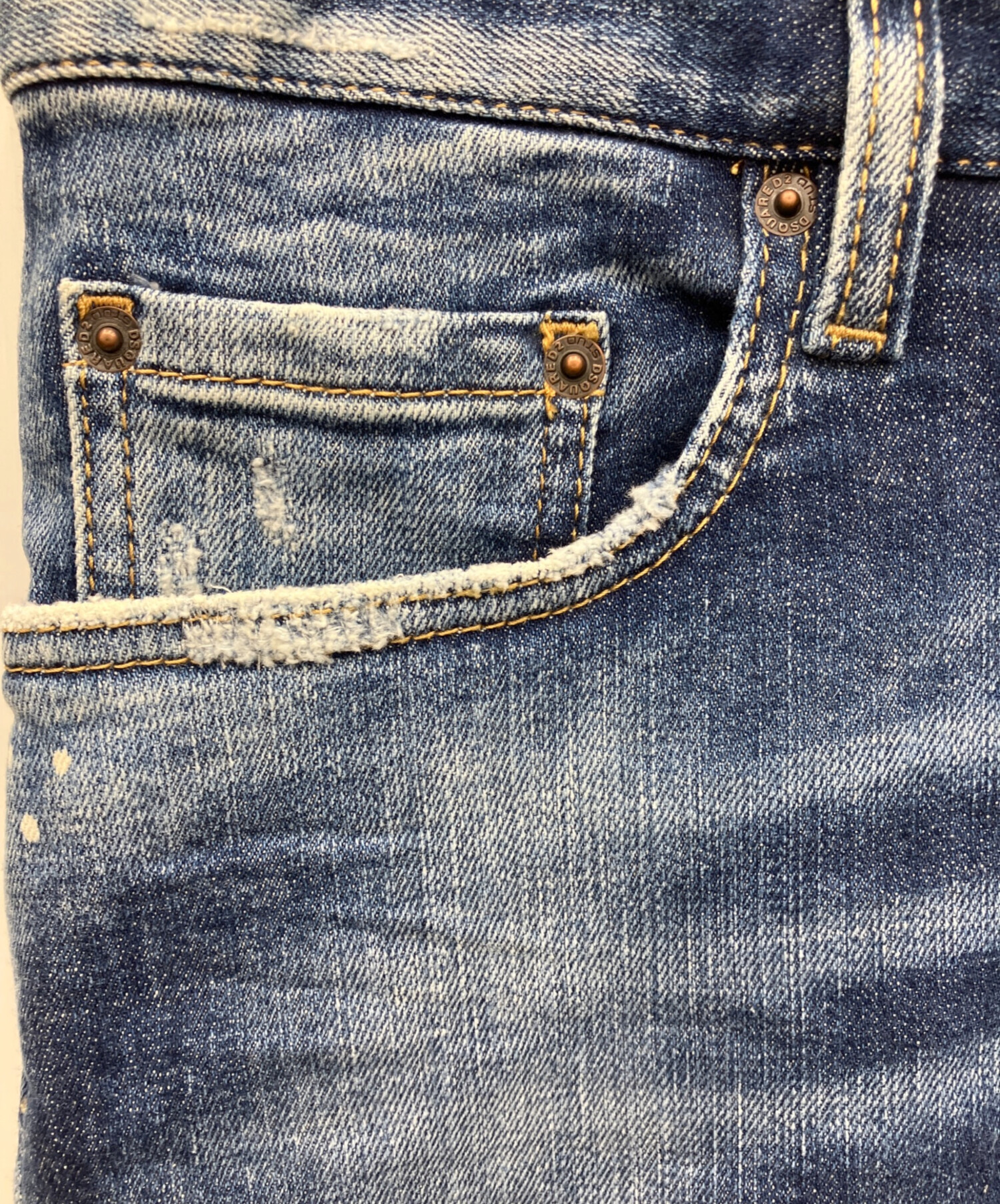 中古・古着通販】DSQUARED2 (ディースクエアード) デニムパンツ
