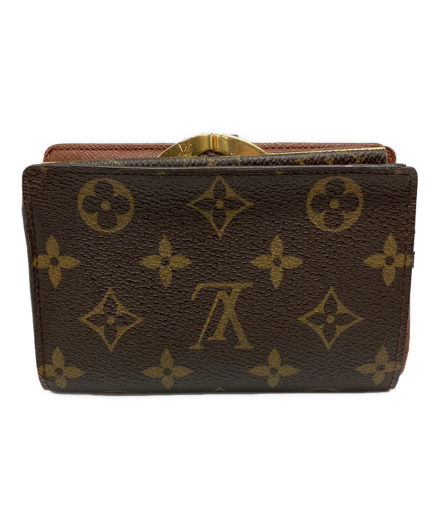 LOUIS VUITTON 財布・ケース - 茶xベージュ等(総柄) 【古着】【中古】 中古・古着通販】LOUIS VUITTON (ルイ ヴィトン) 2つ折り財布 ブラウン