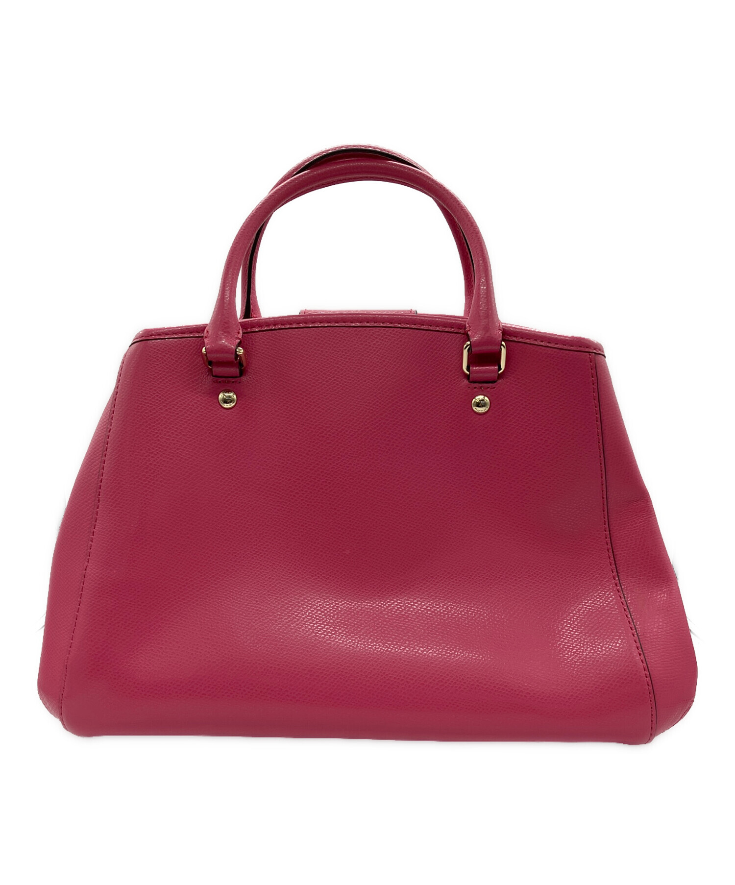 中古・古着通販】COACH (コーチ) ショルダーバッグ ショッキングピンク