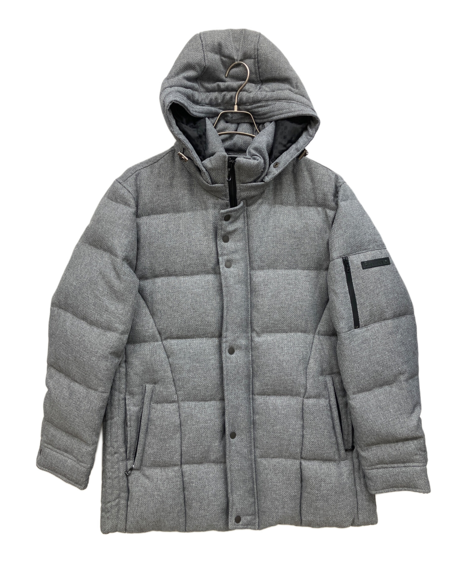 シ*チ様 NICOLE Selection ダウンジャケット サイズ50 グレー 中古・古着通販】NICOLE CLUB FOR MEN (ニコルクラブフォーメン