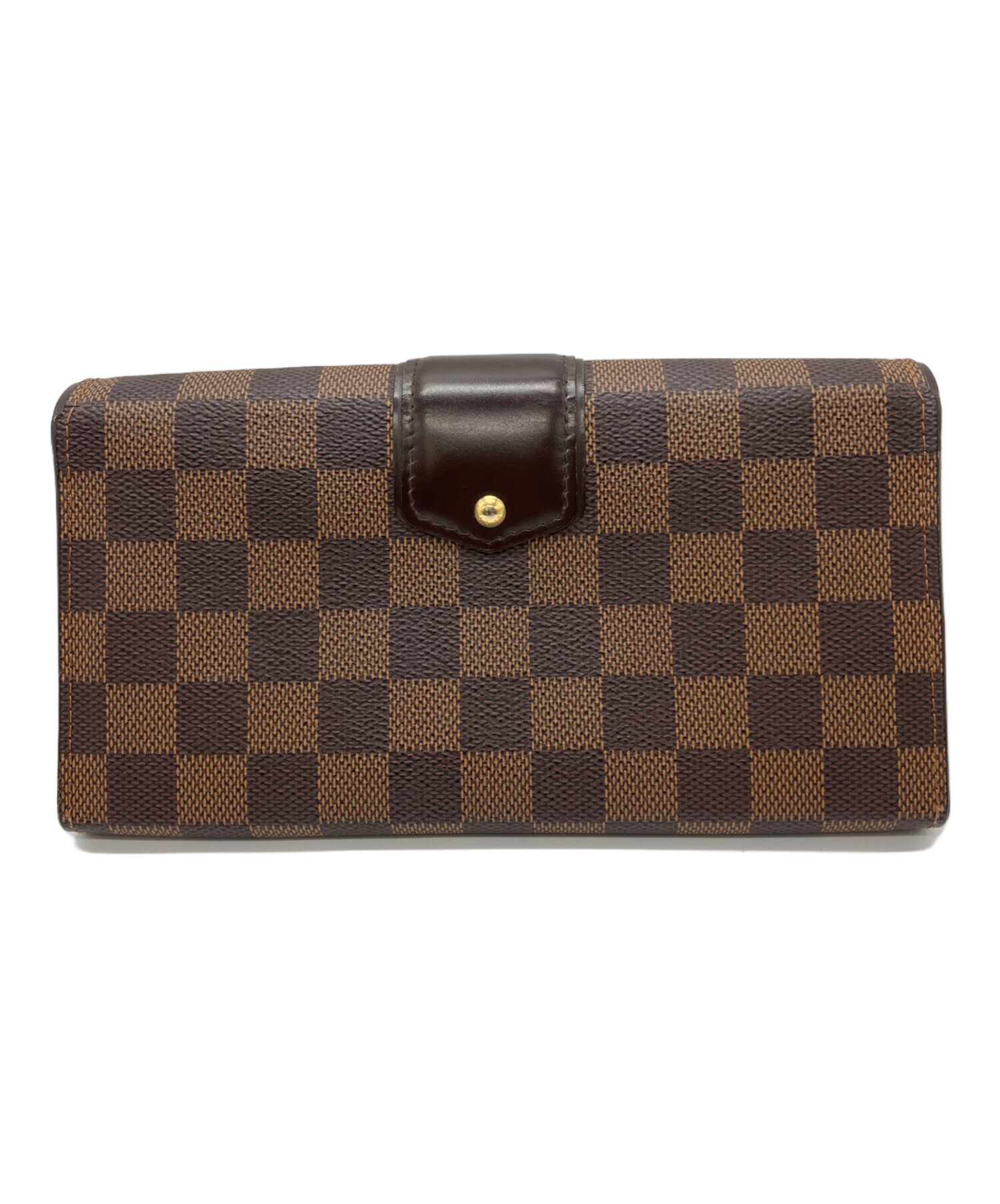 Louis Vuitton 二つ折り財布 ブラウン　ほぼ未使用　美品 中古・古着通販】LOUIS VUITTON (ルイ ヴィトン) 2つ折り財布 ブラウン