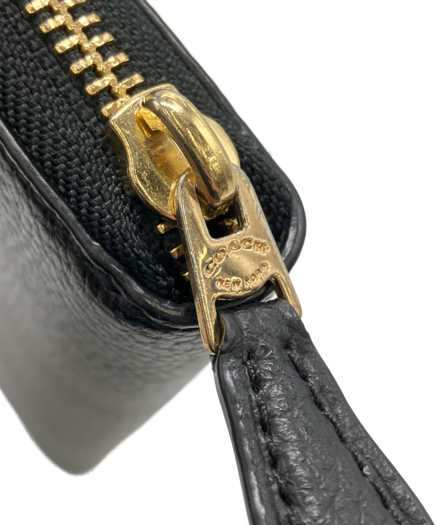 中古・古着通販】COACH (コーチ) 長財布 ブラック｜ブランド・古着通販 