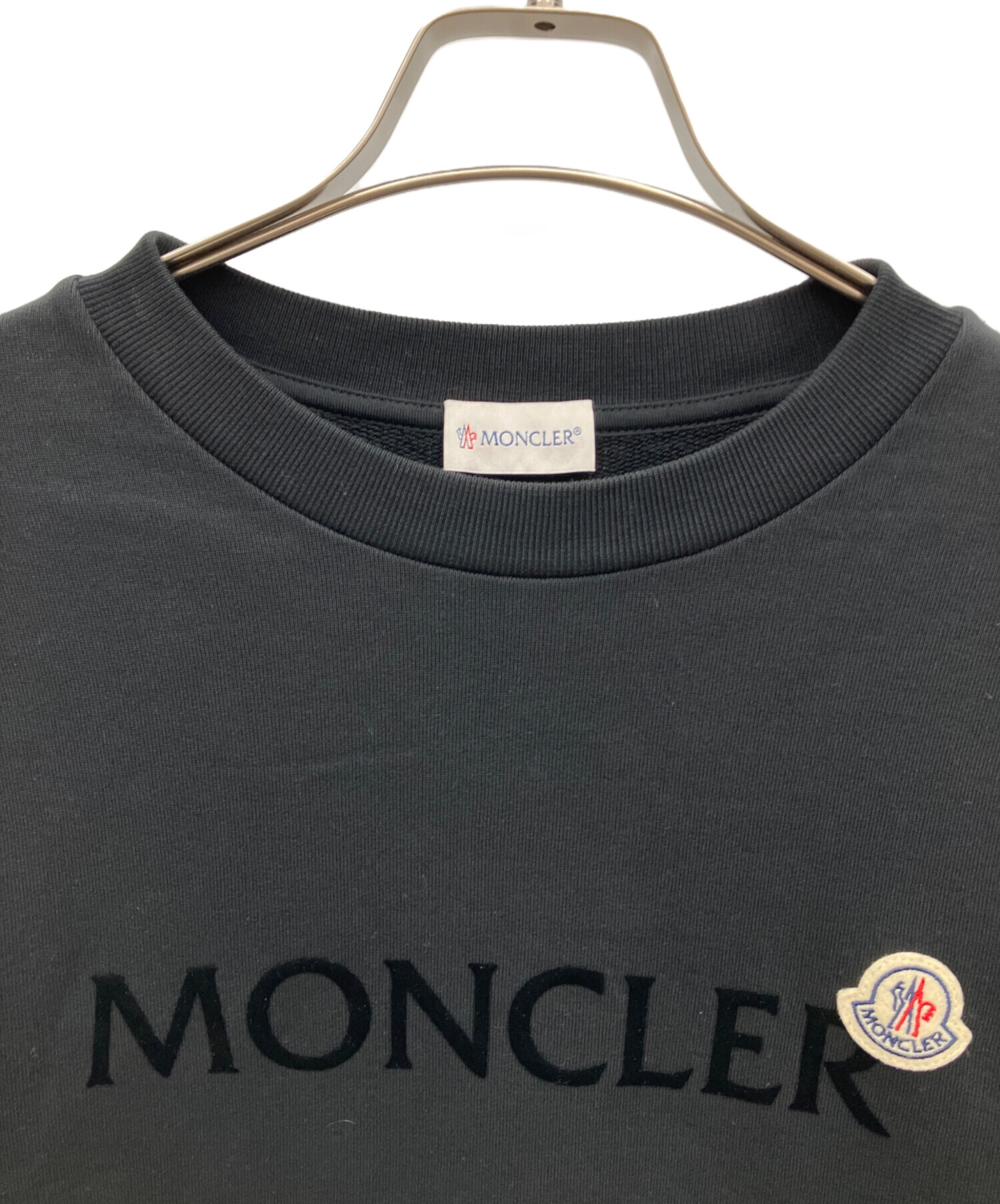 中古・古着通販】MONCLER (モンクレール) MAGLIA GIROCOLLO ブラック