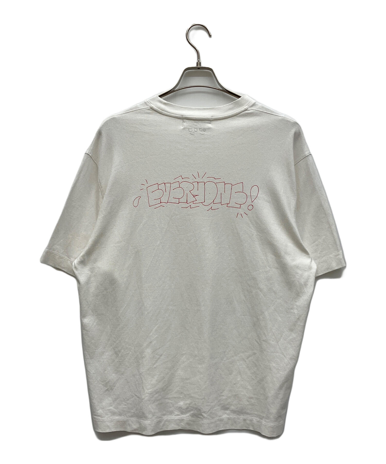中古・古着通販】everyone (エブリワン) 半袖カットソー ホワイト