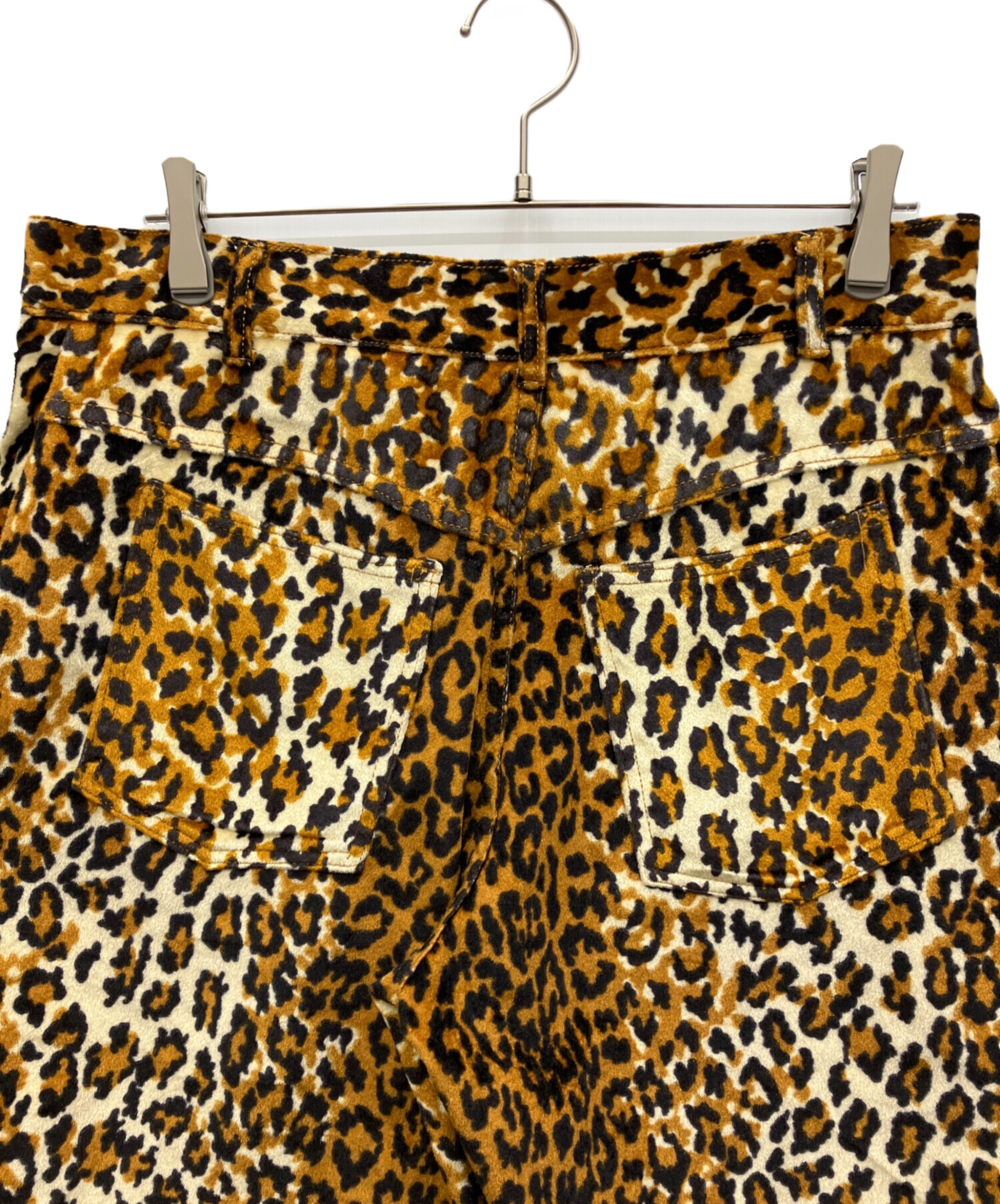 p*。様 BUTTSTAIN バットステインショーツ 中古・古着通販】BUTTSTAIN! (バットステイン) レオパード柄ベロア