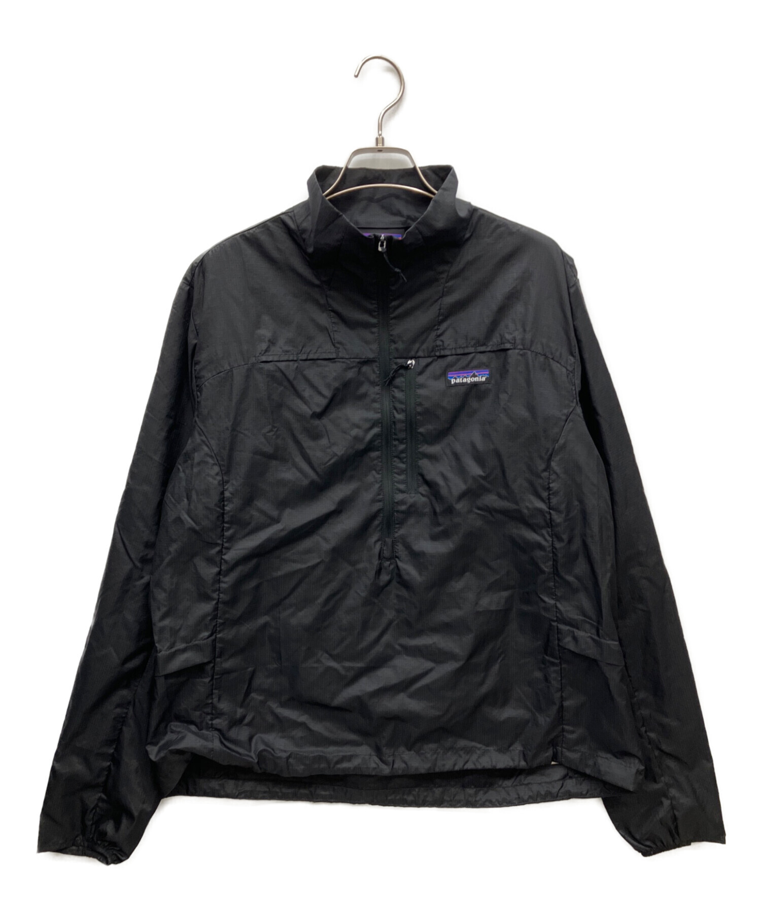 パタゴニア 希少 アメリカ製 ハーフジップ M 黒 メリノウール アウトドア Patagoniaハーフジップアウター-ULTRA TOUR 95CV V4.0 ウルトラツアー