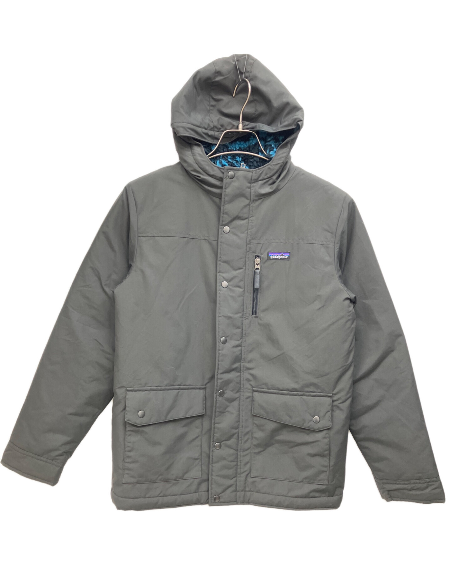 Patagonia グレー ジャケット ボア裏地付き 中古・古着通販】Patagonia (パタゴニア) 裏ボアジャケット グレー