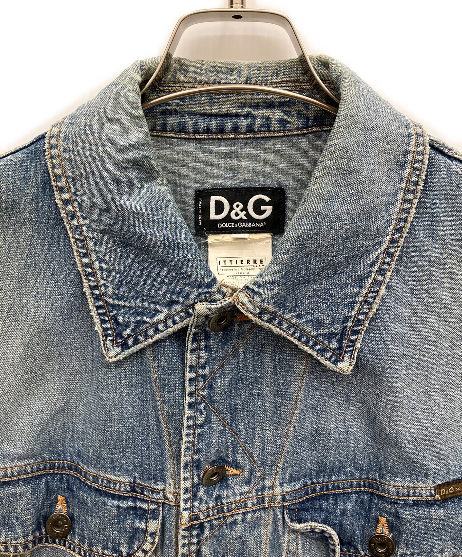 ドルチェ&ガッバーナ　デニムジャケット ※価格を見直しました！ 中古・古着通販】DOLCE & GABBANA (ドルチェ＆ガッバーナ) デニム