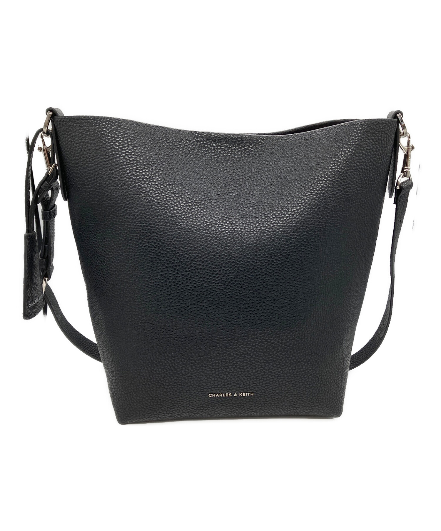 CHARLES & KEITH 2way ショルダー バッグブラック & CHARLES KEITH ショルダーバッグ 2way キース アンド チャールズ