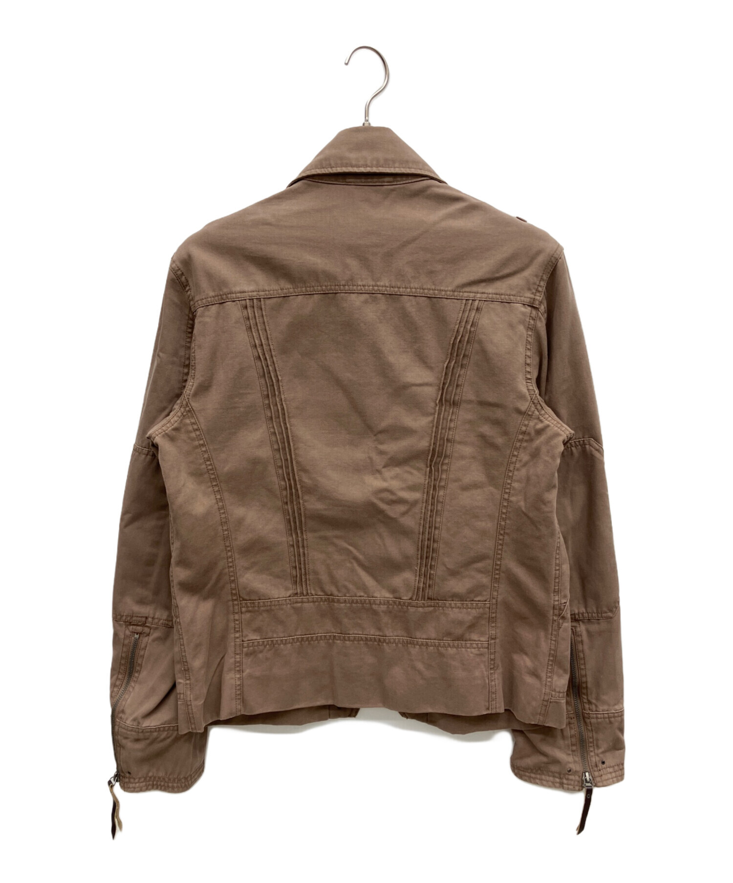 DIESEL ブラウンジャケット XL 未使用 中古・古着通販】DIESEL (ディーゼル) ジャケット ブラウン サイズ:M