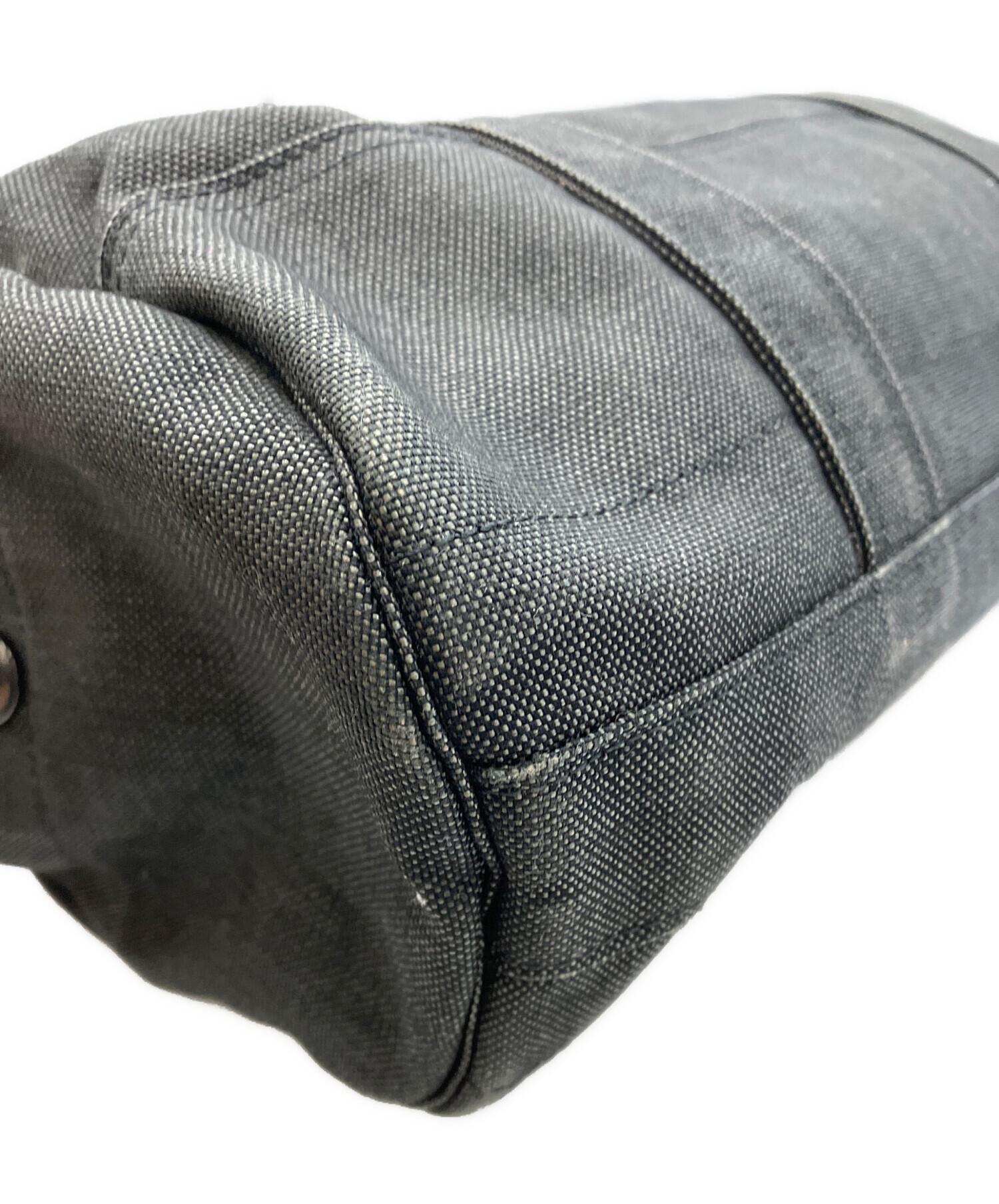 中古・古着通販】PORTER (ポーター) ミニボストンバッグ グレー