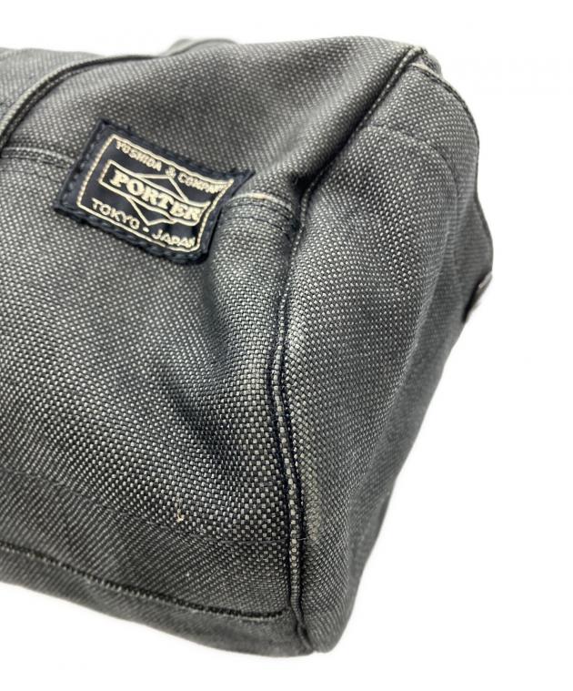 中古・古着通販】PORTER (ポーター) ミニボストンバッグ グレー