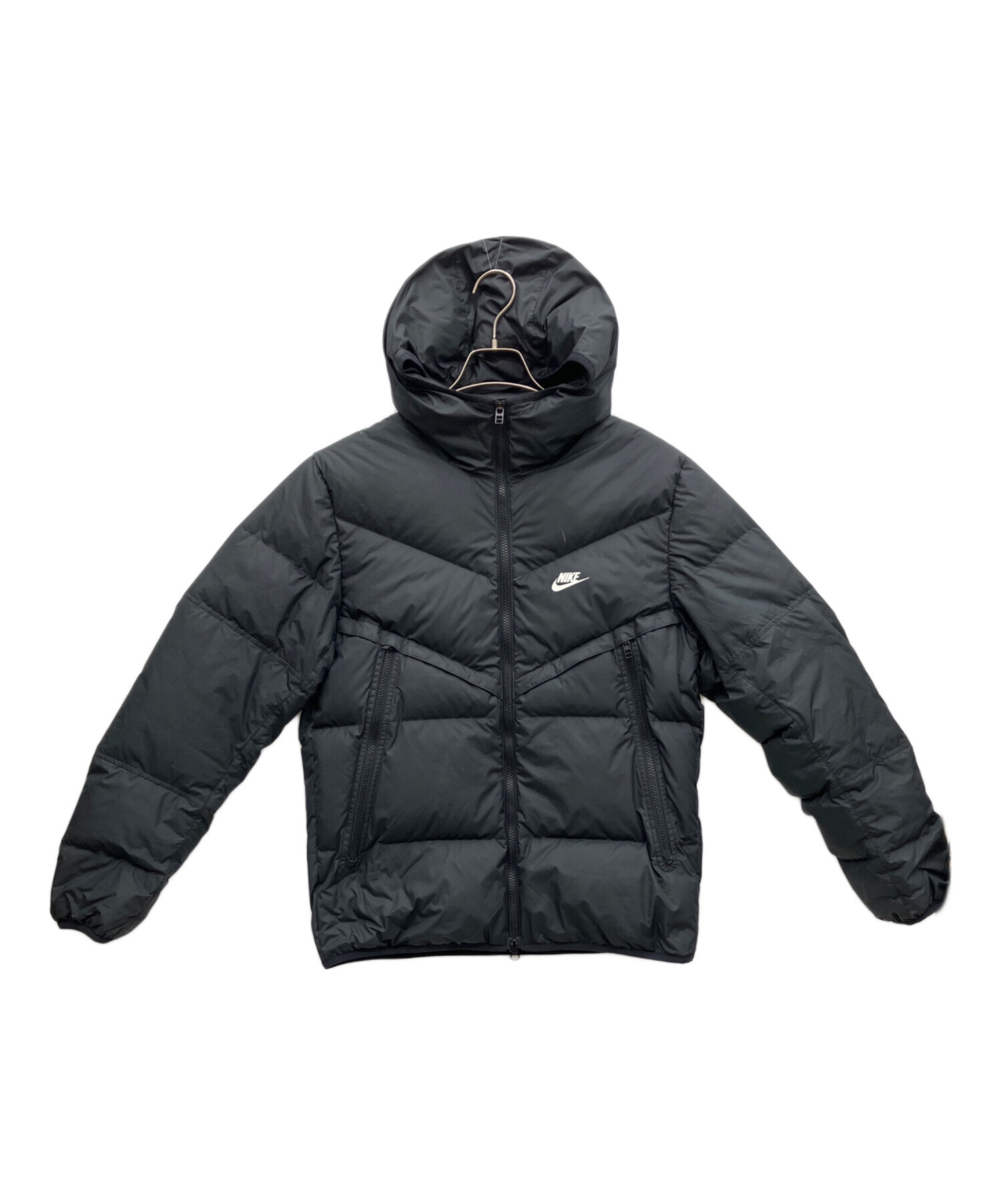 中古・古着通販】NIKE (ナイキ) ダウンジャケット ブラック サイズ:M 