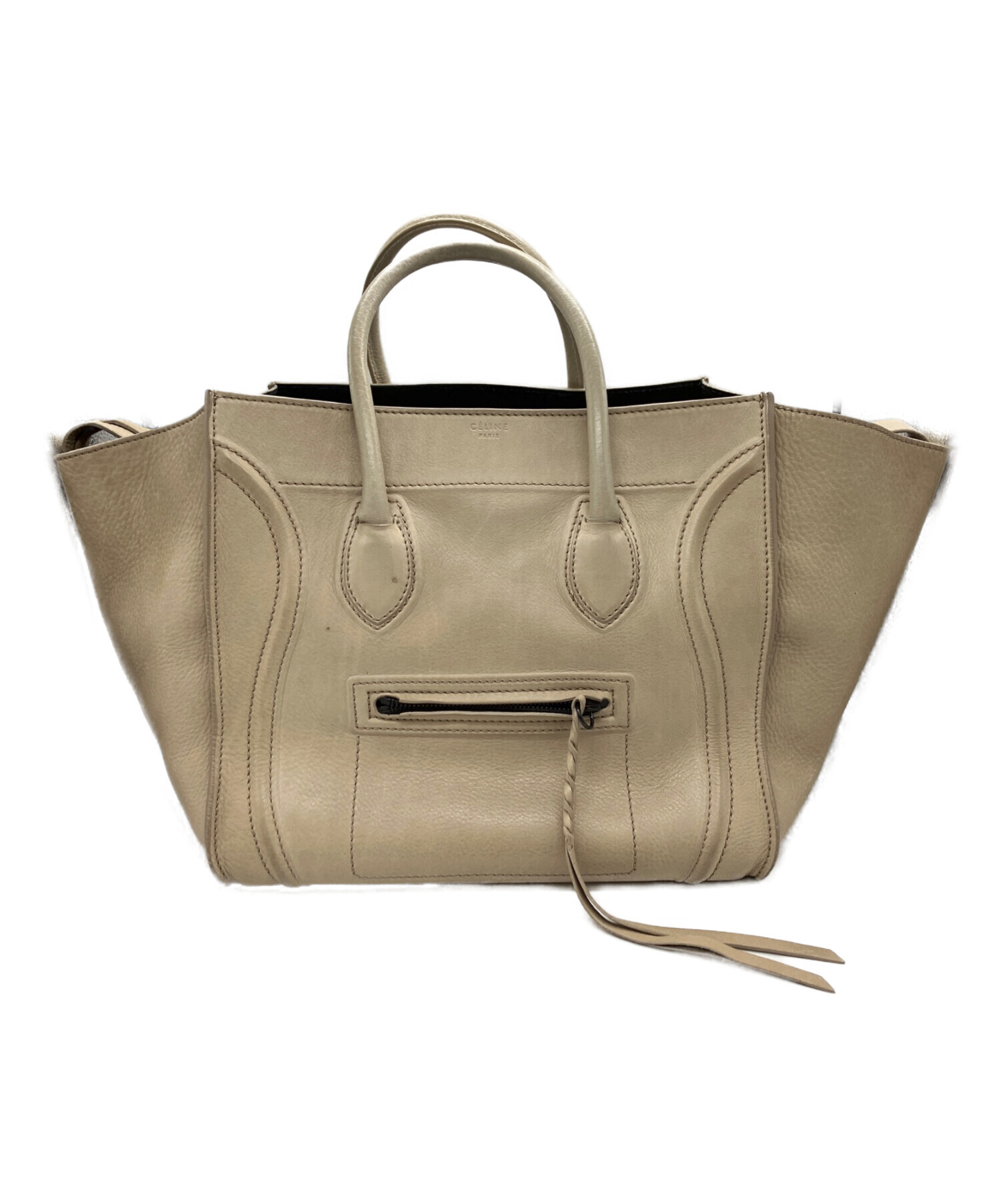 CÉLINE ベージュ トートバッグ 中古・古着通販】CELINE (セリーヌ) トートバッグ ベージュ｜ブランド