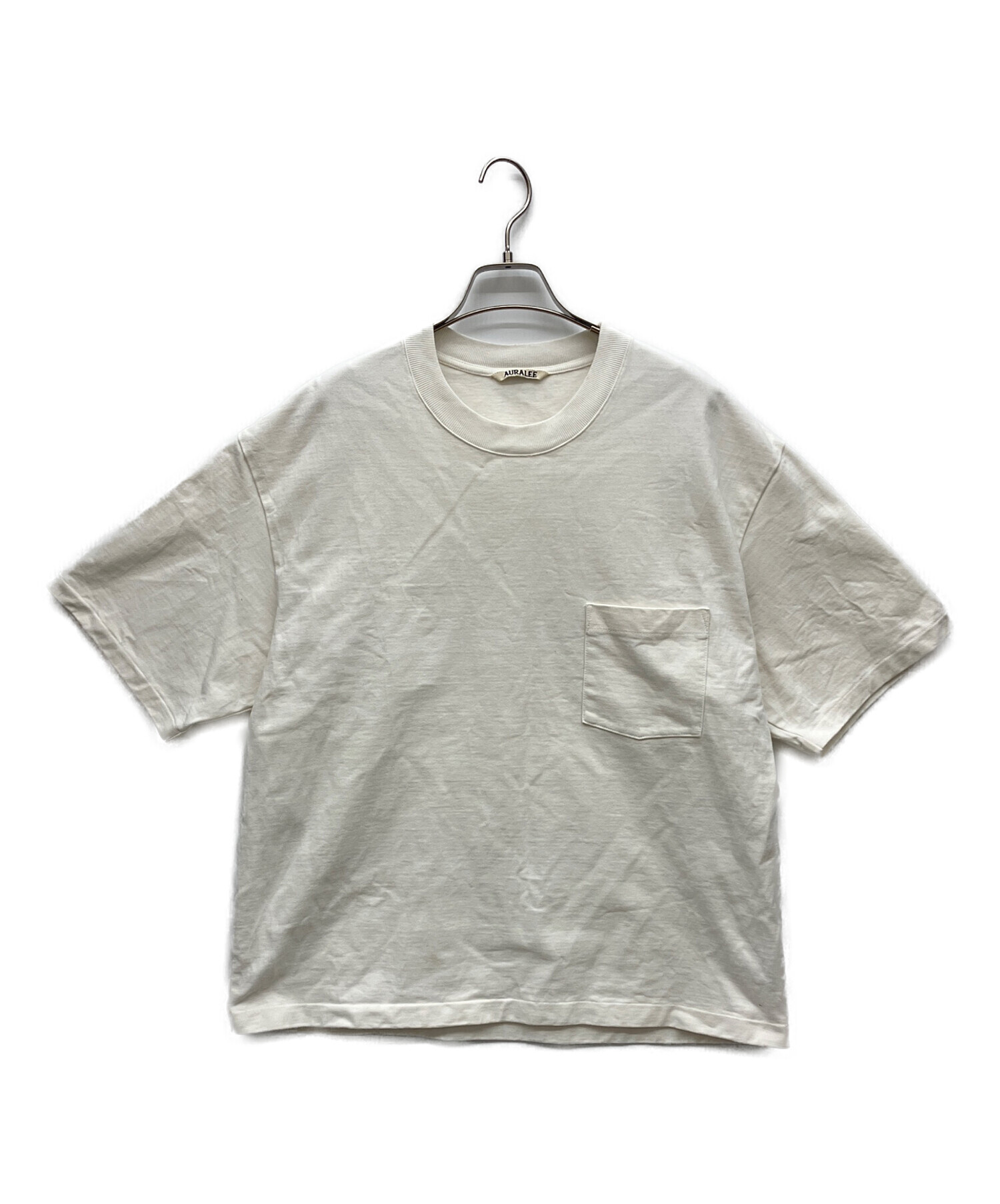 中古・古着通販】AURALEE (オーラリー) スタンドアップTシャツ 