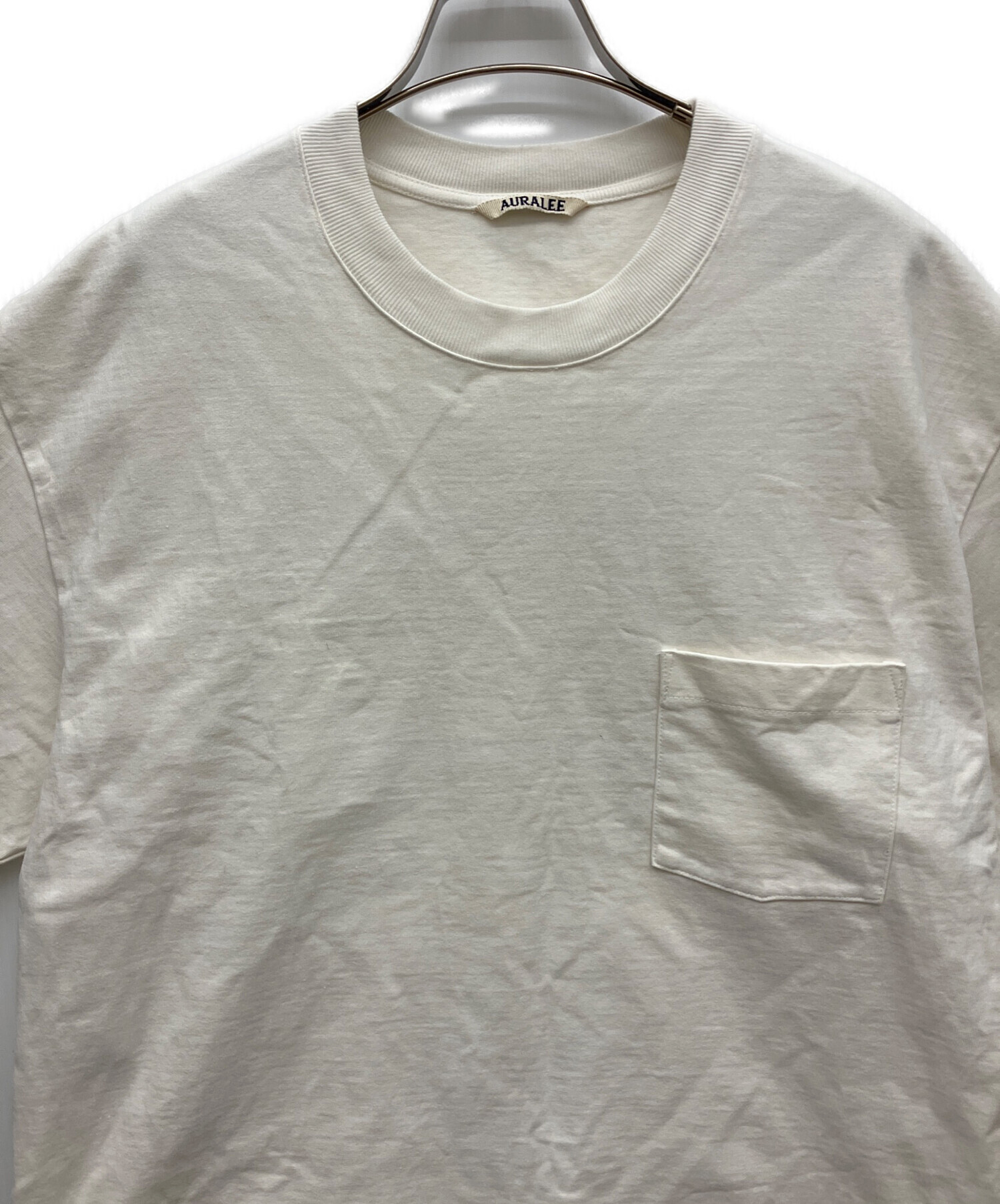 中古・古着通販】AURALEE (オーラリー) スタンドアップTシャツ 