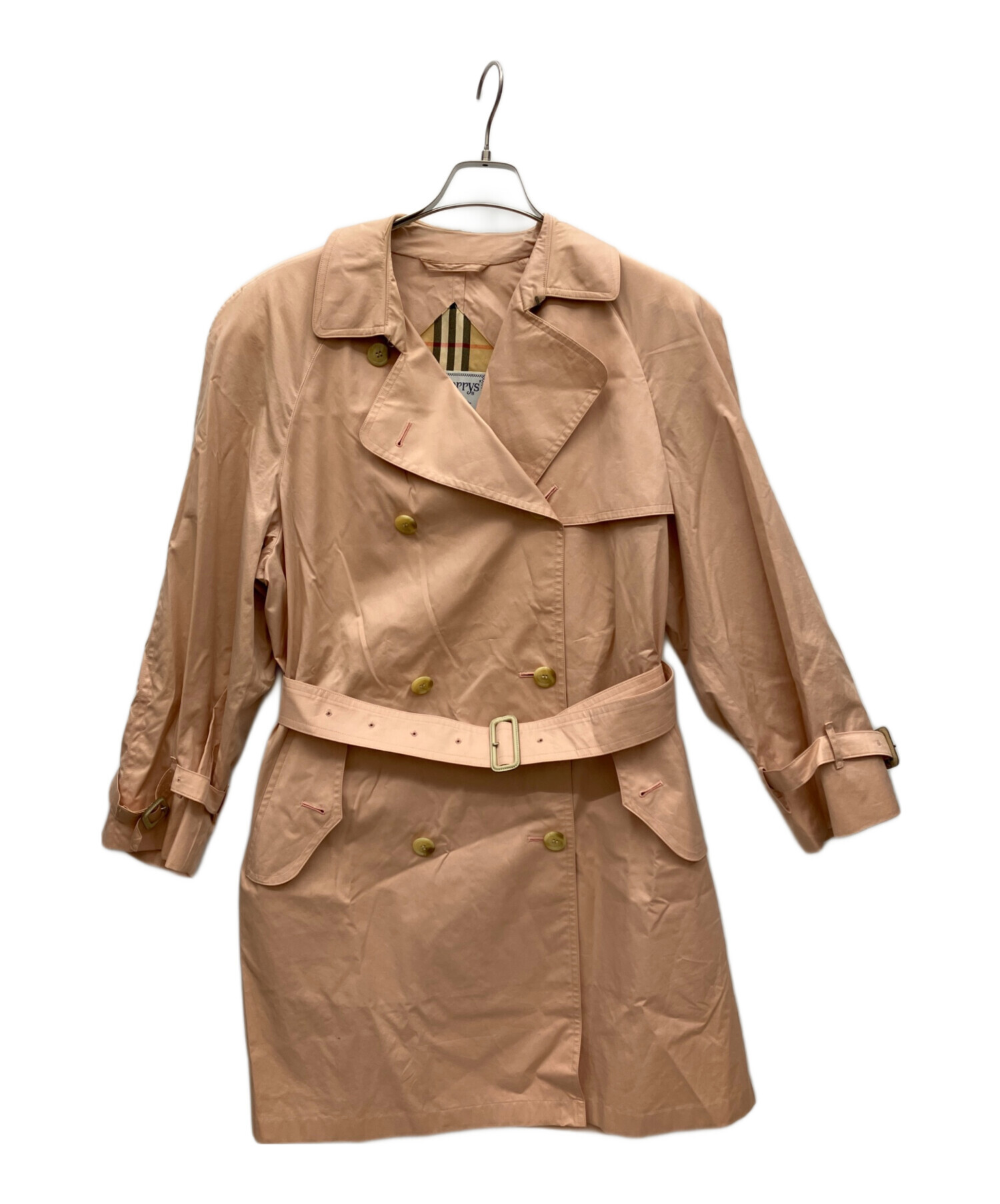 中古・古着通販】Burberry's (バーバリーズ) トレンチコート ピンク