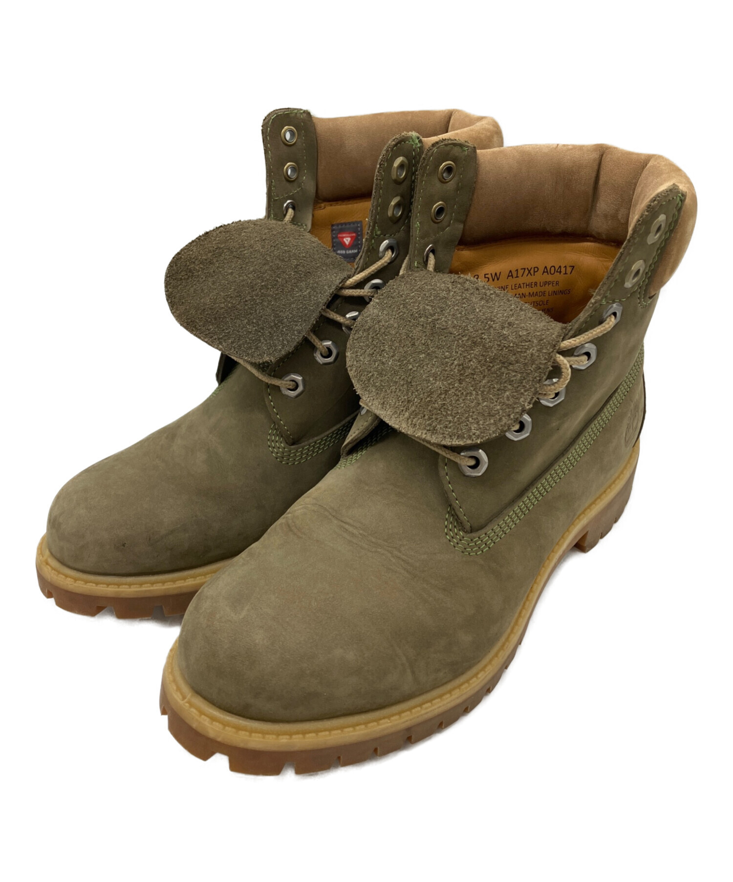 中古・古着通販】Timberland (ティンバーランド) ブーツ オリーブ