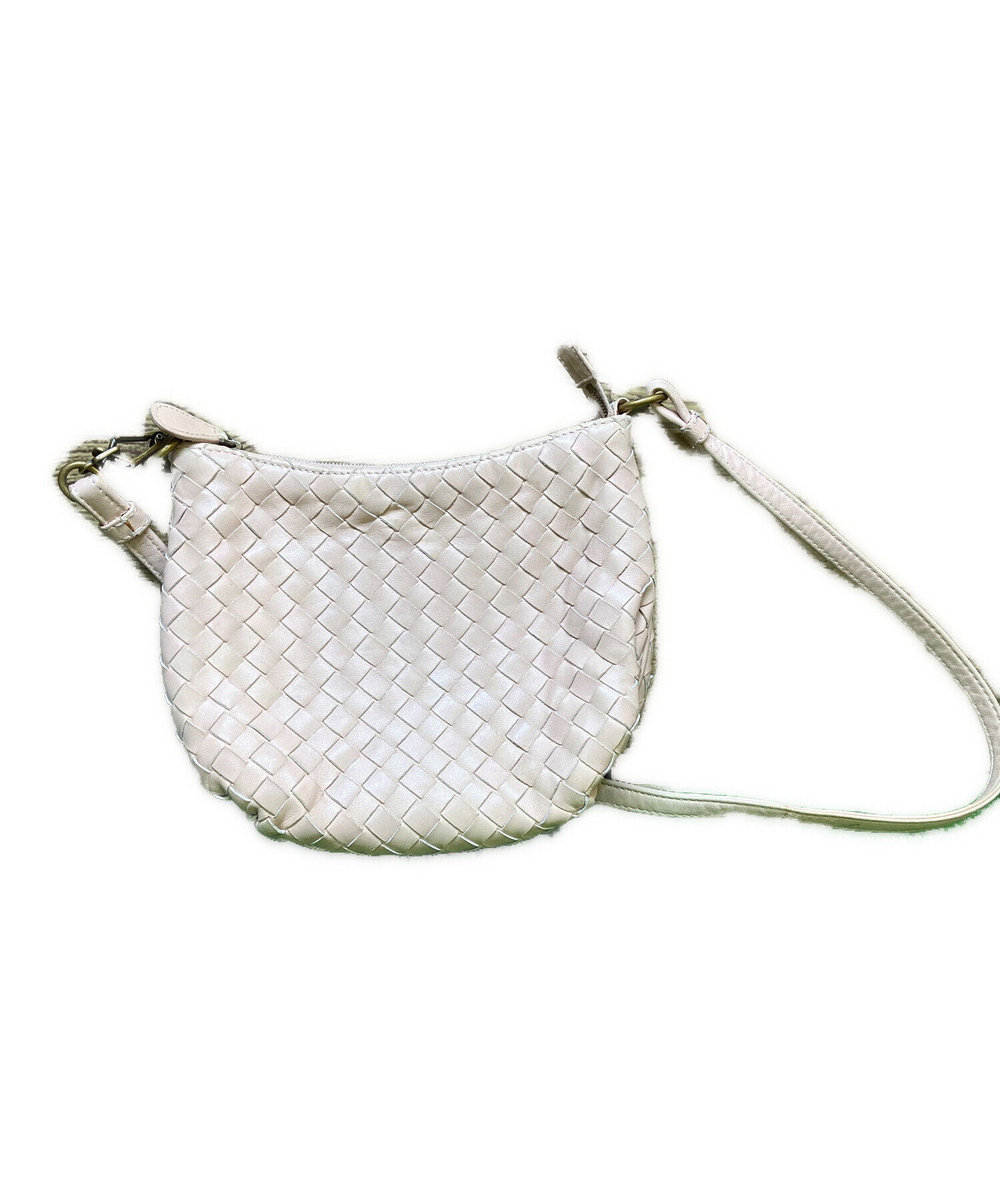 中古・古着通販】BOTTEGA VENETA (ボッテガベネタ) レザーショルダー 