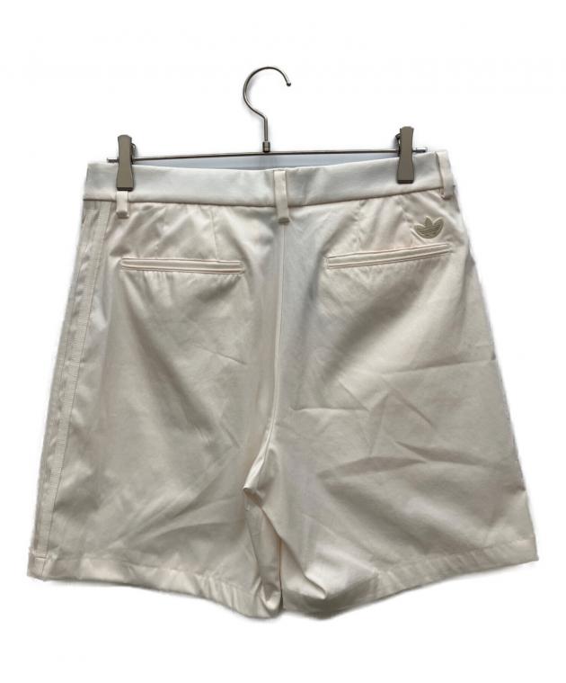 中古・古着通販】adidas (アディダス) ハーフパンツ ホワイト サイズ