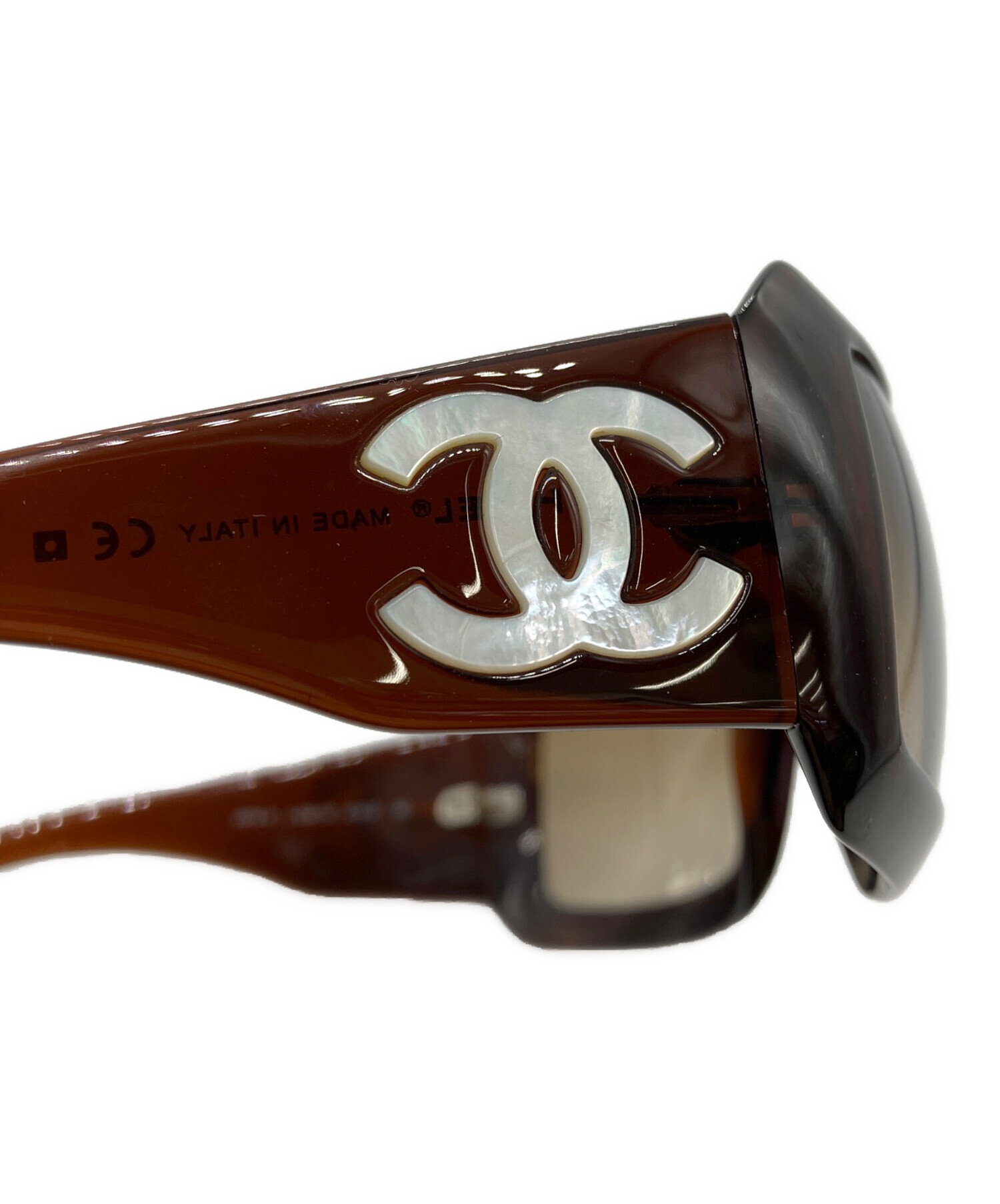 ゆ*り様 CHANEL ブラウン サングラス 中古・古着通販】CHANEL (シャネル) サングラス ブラウン｜ブランド