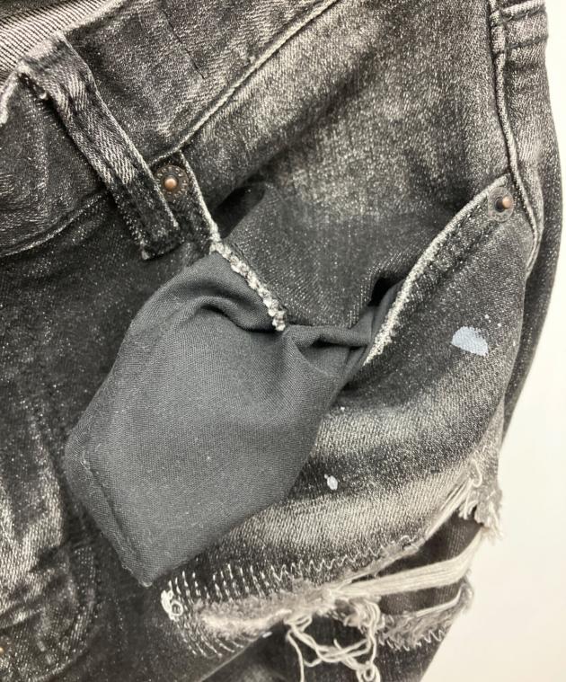 中古・古着通販】DSQUARED2 (ディースクエアード) ペイント加工デニム