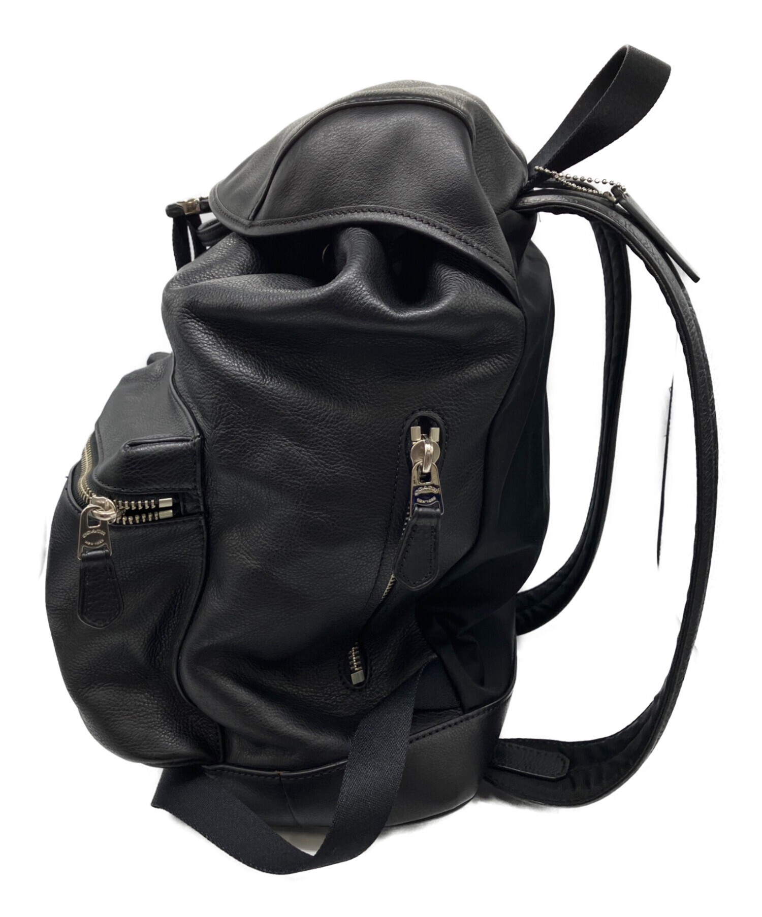 中古・古着通販】COACH (コーチ) リュック ブラック｜ブランド・古着 
