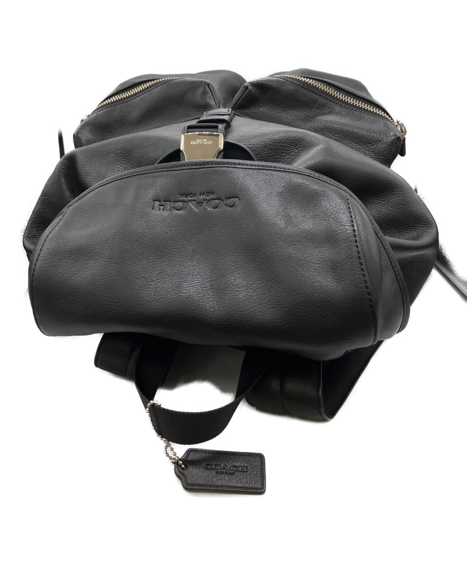 中古・古着通販】COACH (コーチ) リュック ブラック｜ブランド・古着 