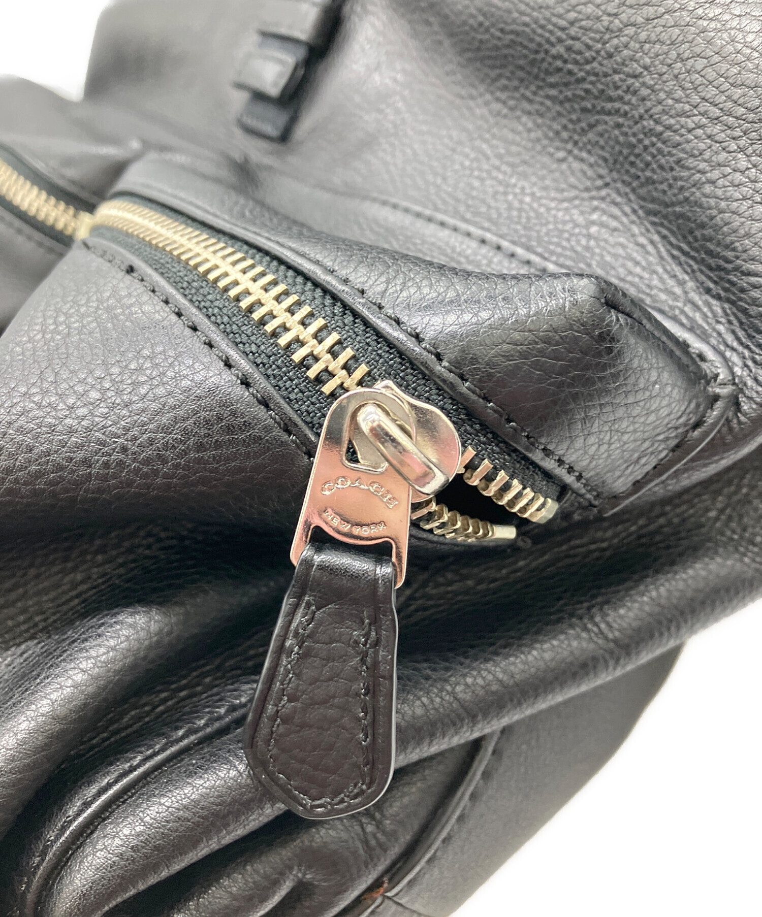中古・古着通販】COACH (コーチ) リュック ブラック｜ブランド・古着 