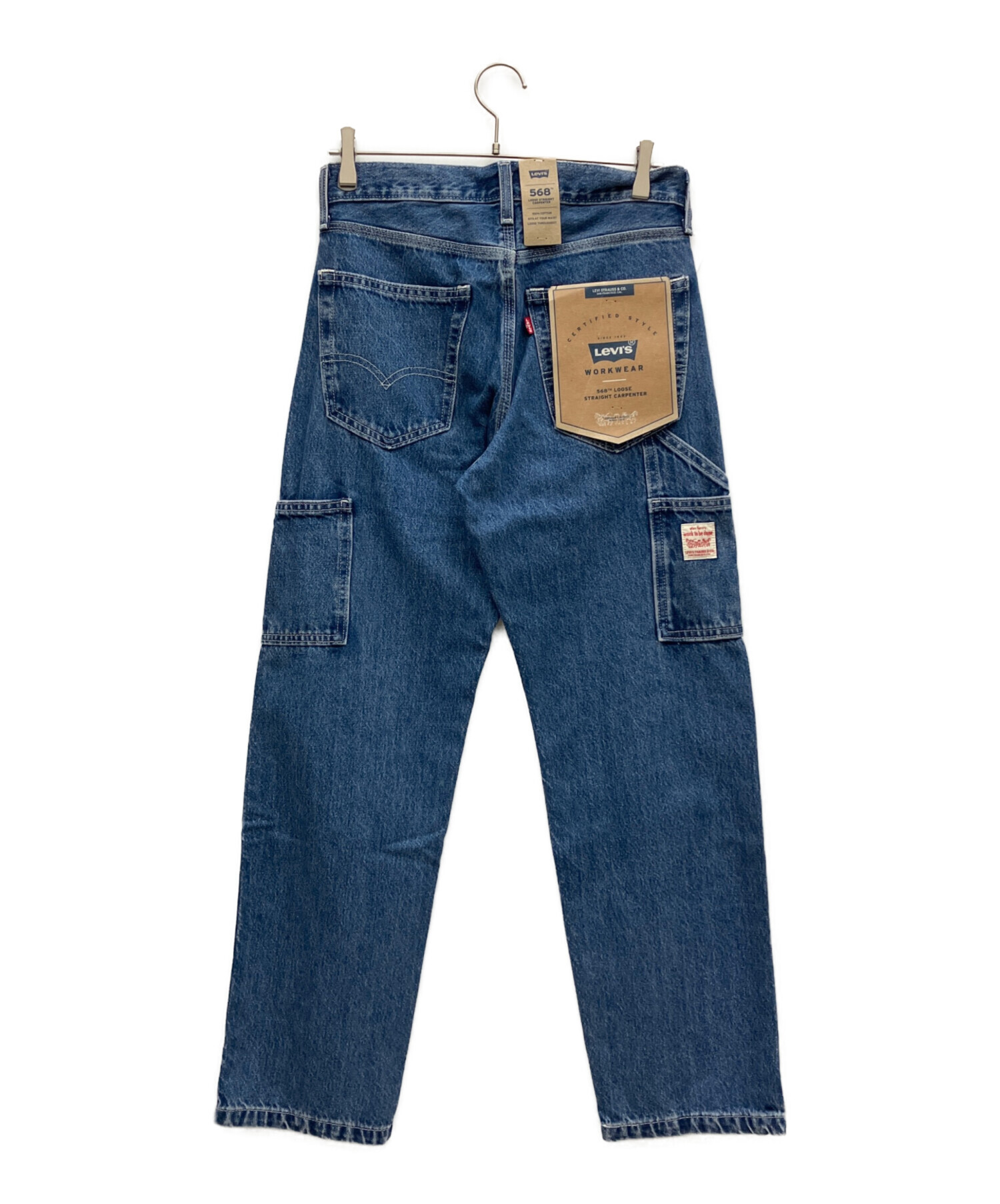 中古・古着通販】LEVI'S (リーバイス) 568デニムパンツ インディゴ