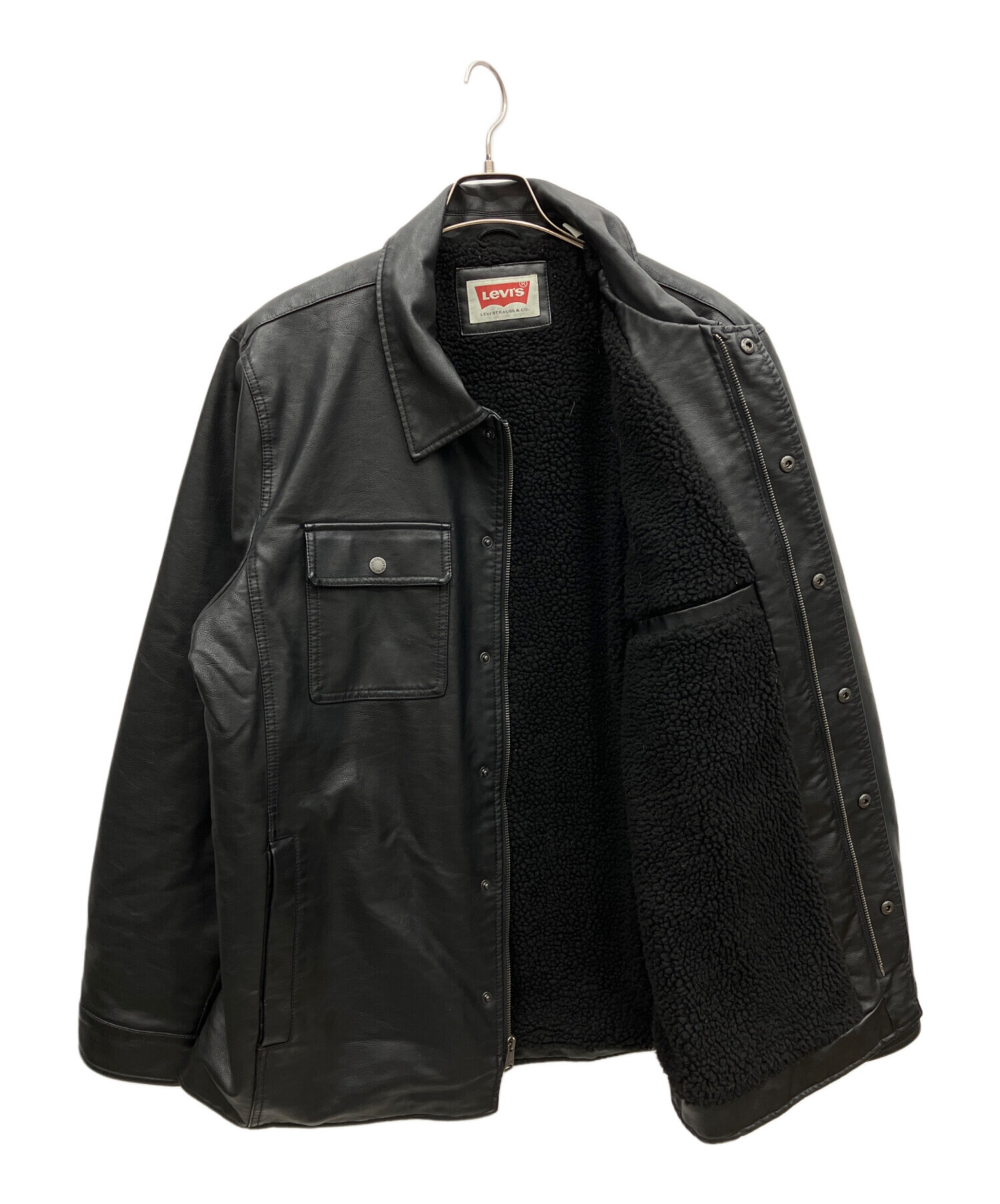 中古・古着通販】LEVI'S (リーバイス) フェイクレザージャケット
