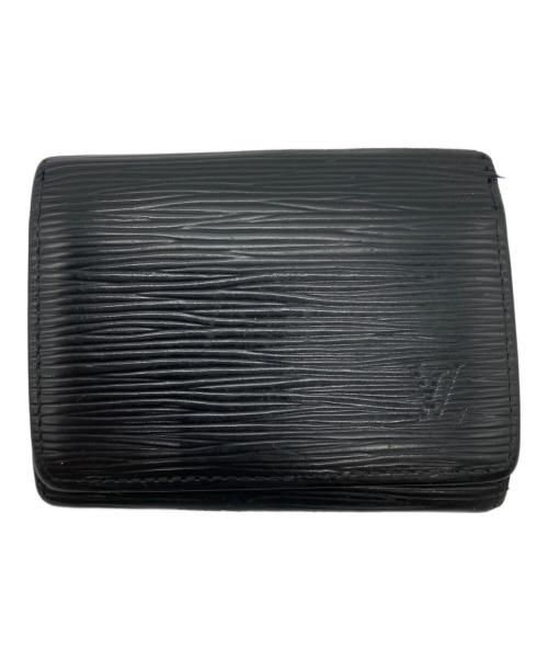 【新品未使用】LOUIS VUITTON ブラック ケース 中古・古着通販】LOUIS VUITTON (ルイ ヴィトン) カードケース