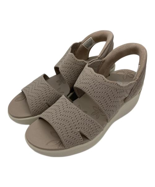 ♥少しずつ出品します♥ページ 中古・古着通販】SKECHERS (スケッチャーズ) サンダル ベージュ サイズ
