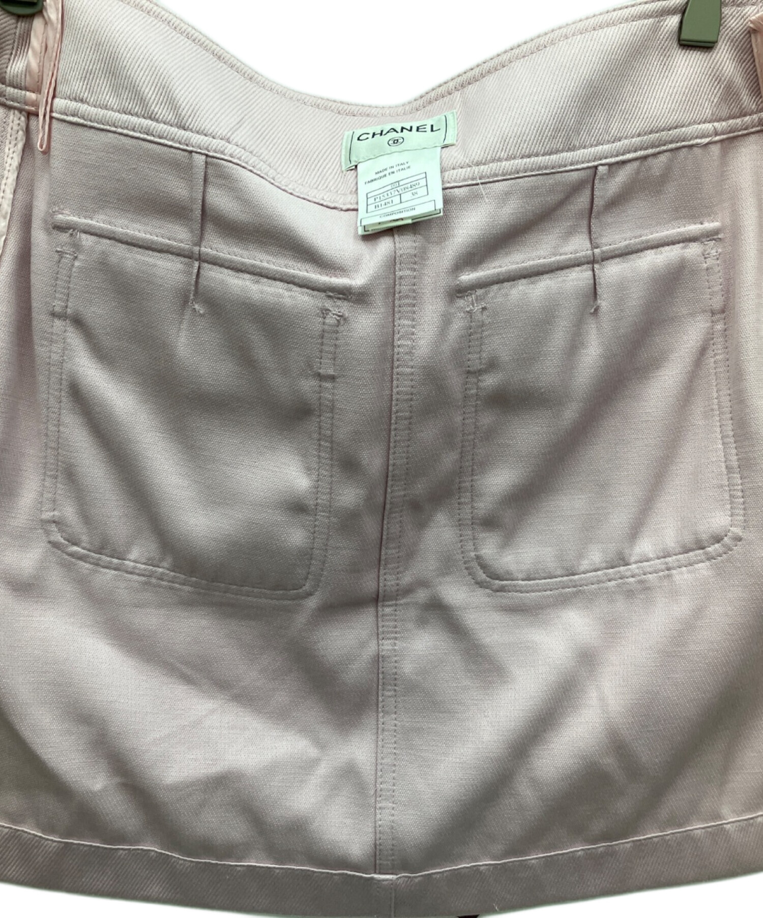 中古・古着通販】CHANEL (シャネル) ラップスカート ピンク サイズ:38