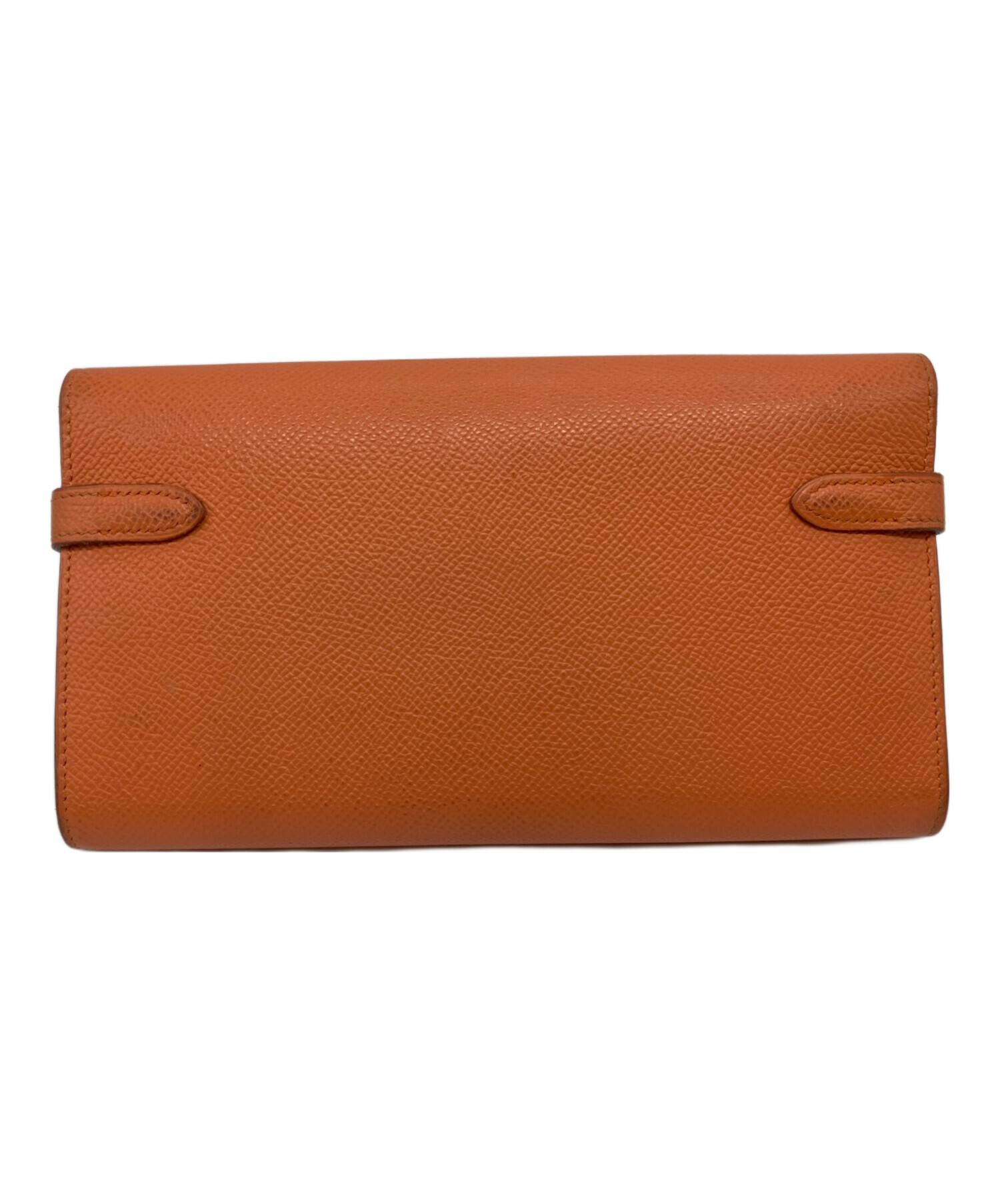 中古・古着通販】HERMES (エルメス) 長財布 オレンジ｜ブランド・古着 