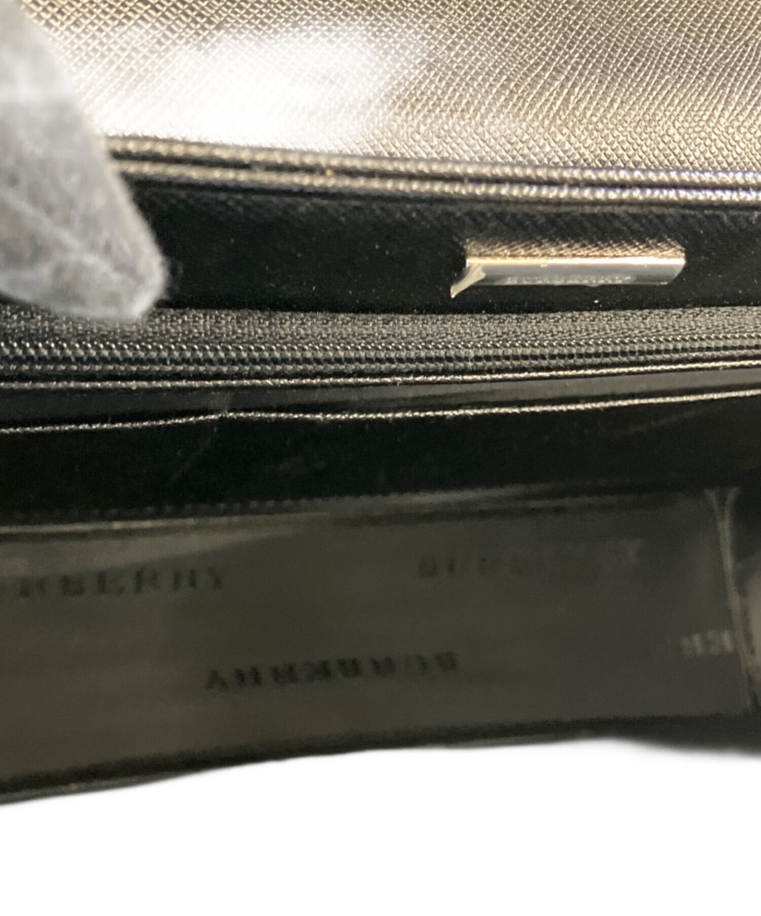 中古・古着通販】BURBERRY (バーバリー) クラッチバッグ ブラック