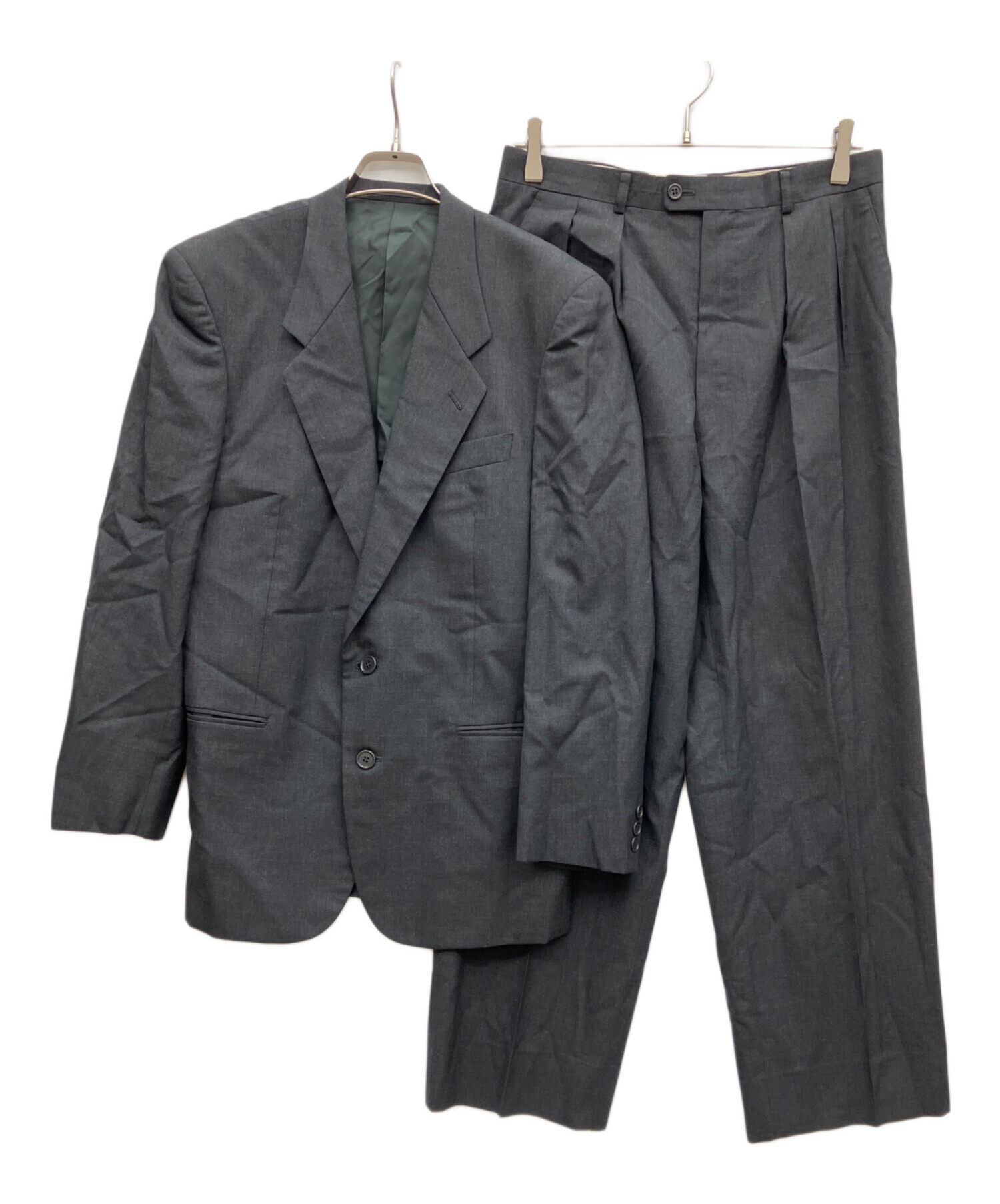 Paul Smith ポールスミスブラック スーツセットアップ スカート グレー 中古・古着通販】Paul Smith London (ポールスミスロンドン