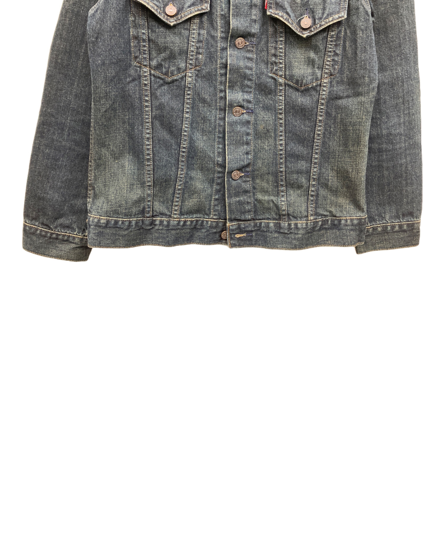 Levi's Reluxed デニムジャケット Sサイズ 中古・古着通販】LEVI'S (リーバイス) デニムジャケット インディゴ