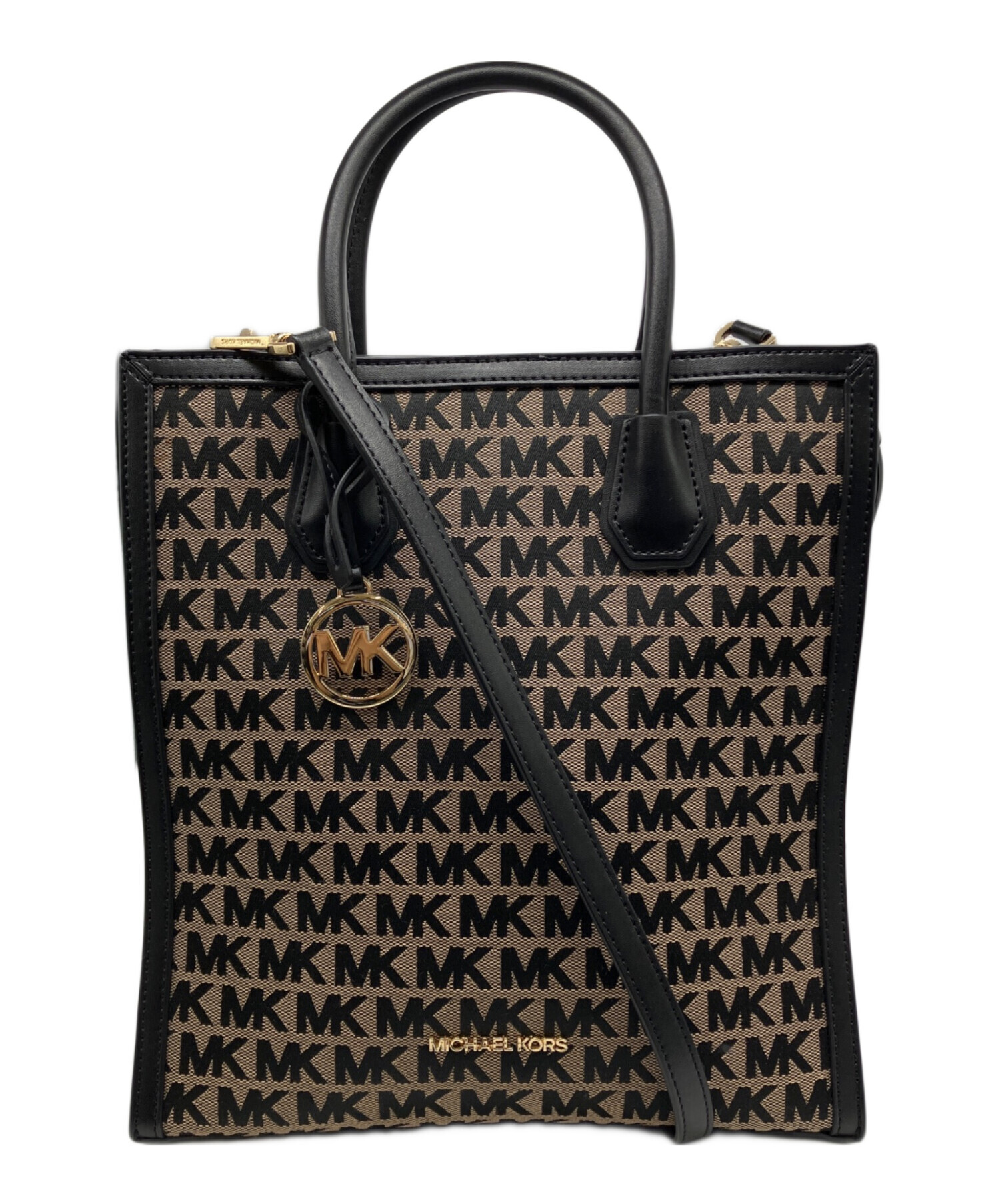 中古・古着通販】MICHAEL KORS (マイケルコース) 2WAYバッグ ブラック 