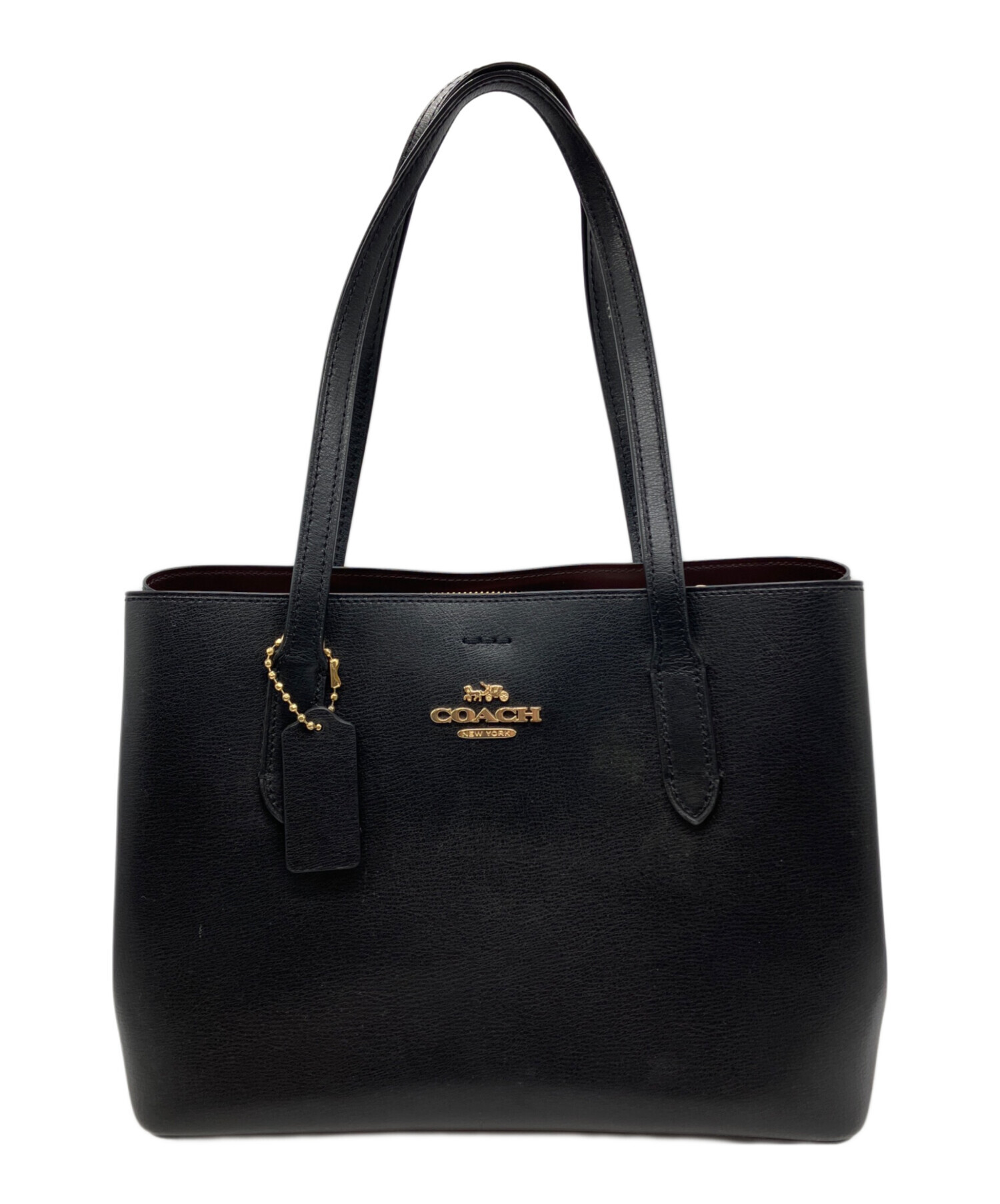 コーチ coach COACH アベニュー トートバッグ 中古・古着通販】COACH (コーチ) ミニアベニュー トートバッグ