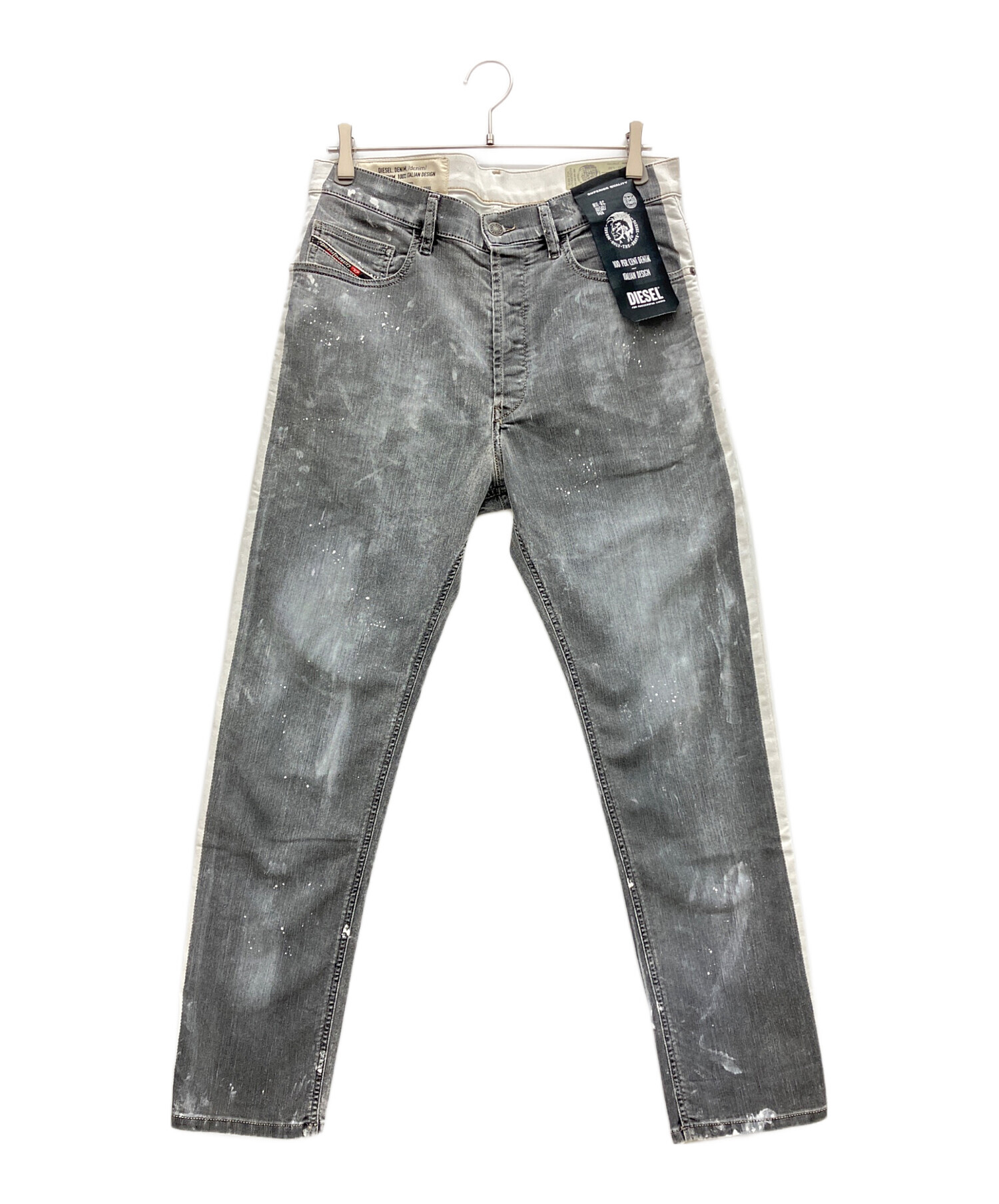 中古・古着通販】DIESEL (ディーゼル) デニムパンツ グレー サイズ