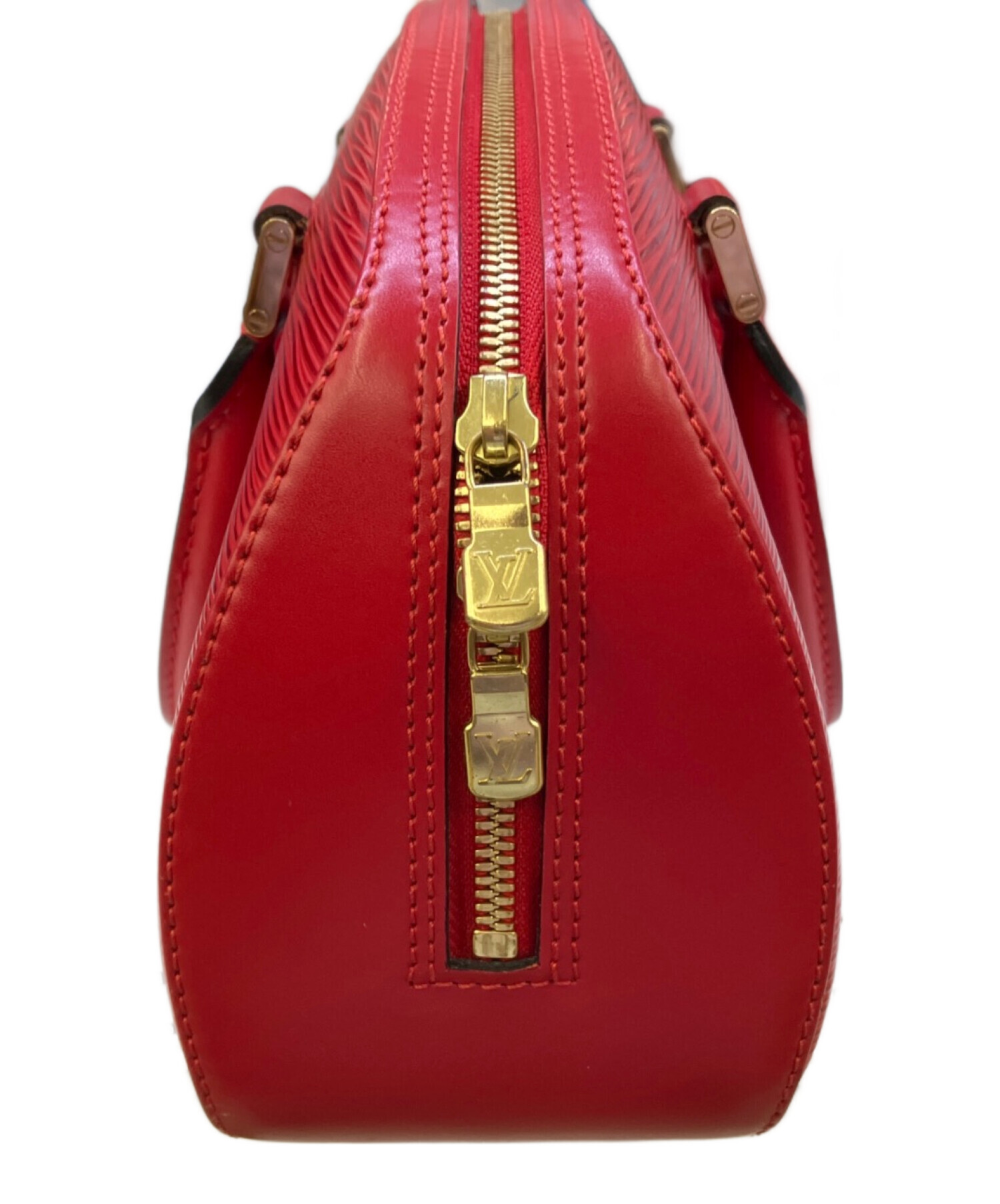 中古・古着通販】LOUIS VUITTON (ルイ ヴィトン) ハンドバッグ レッド