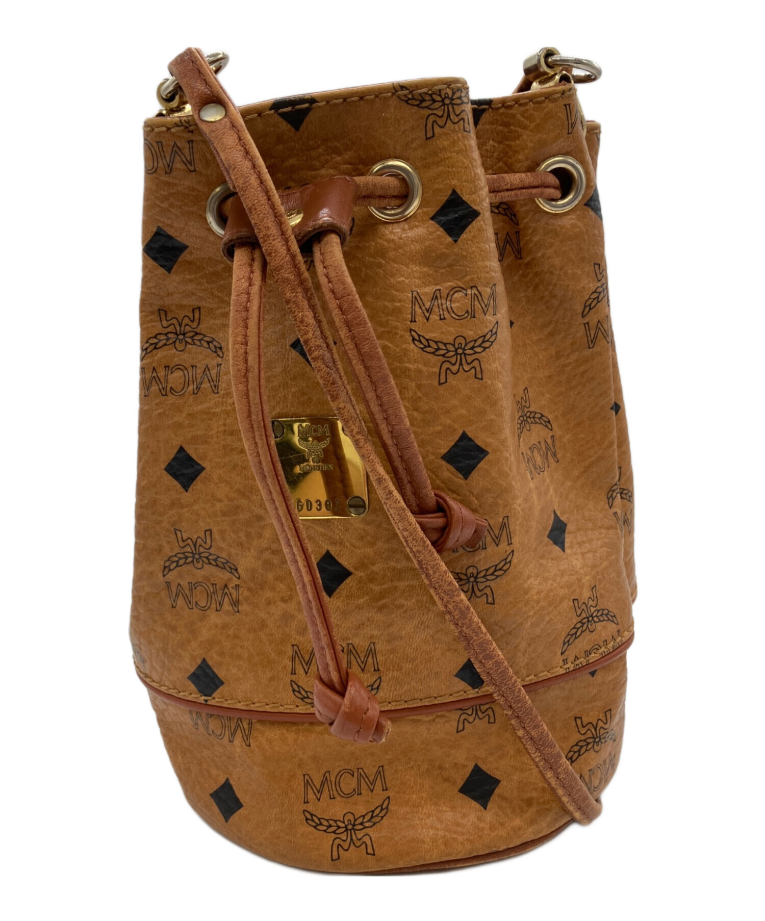 中古・古着通販】MCM (エムシーエム) ショルダーバッグ ブラウン 