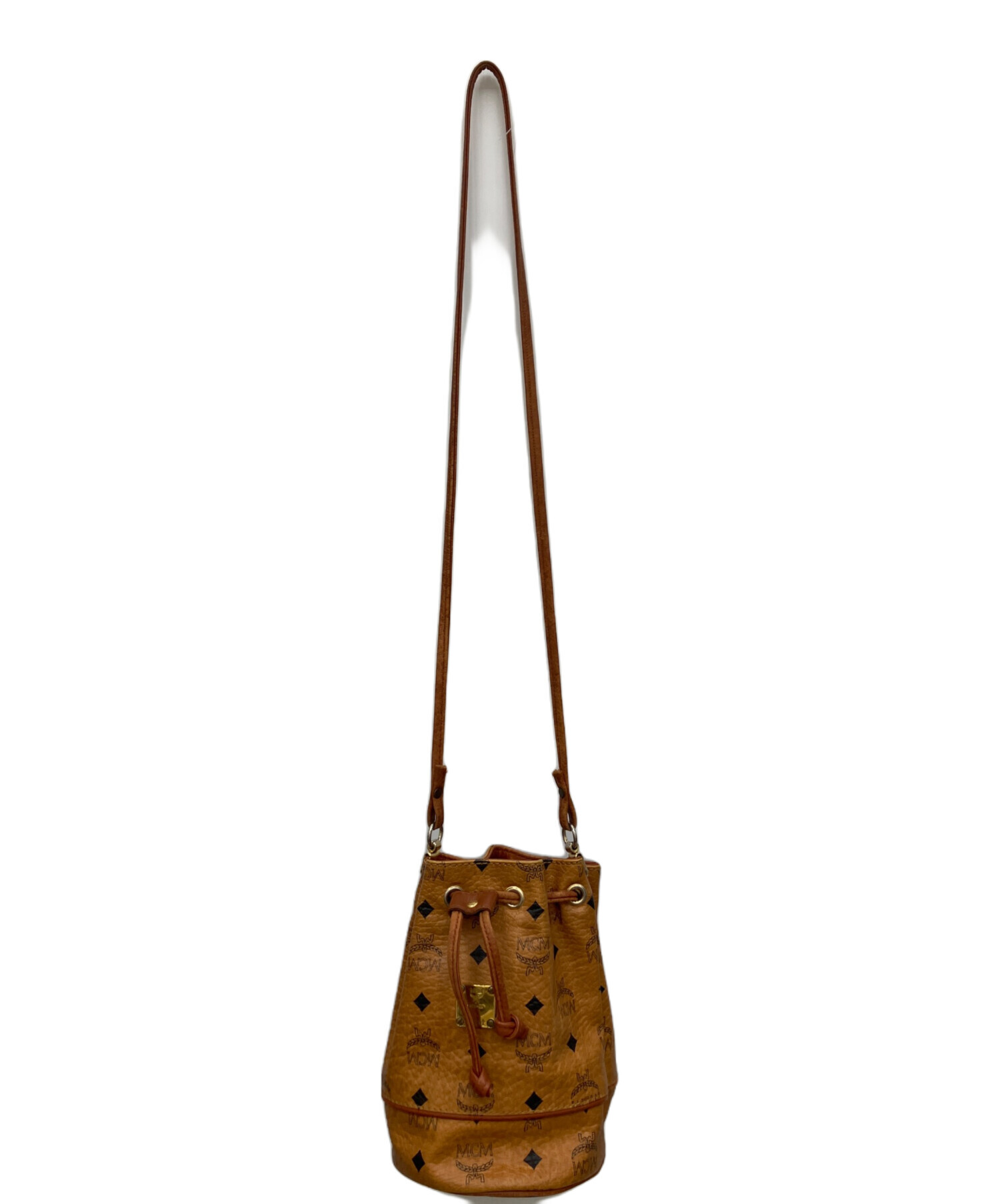 中古・古着通販】MCM (エムシーエム) ショルダーバッグ ブラウン