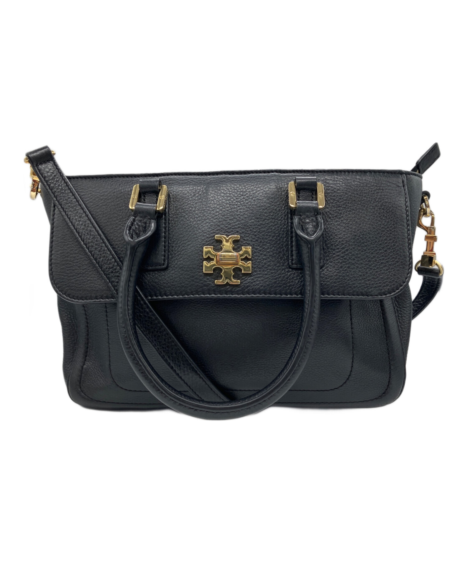 <値下げ>新品未使用Tory Burch 2wayバッグ 中古・古着通販】TORY BURCH (トリーバーチ) 2WAYバッグ ブラック
