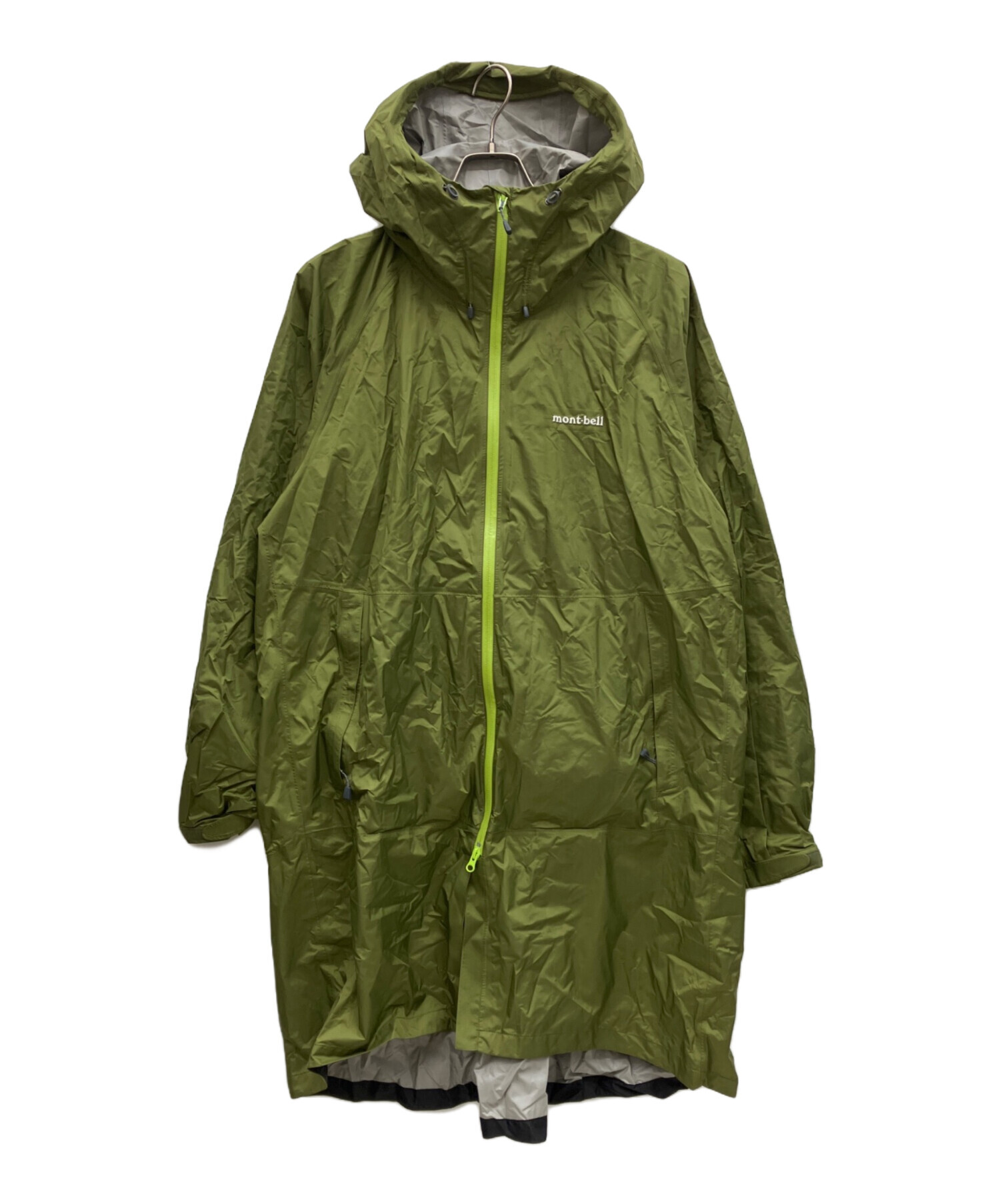 中古・古着通販】mont-bell (モンベル) レインコート グリーン サイズ