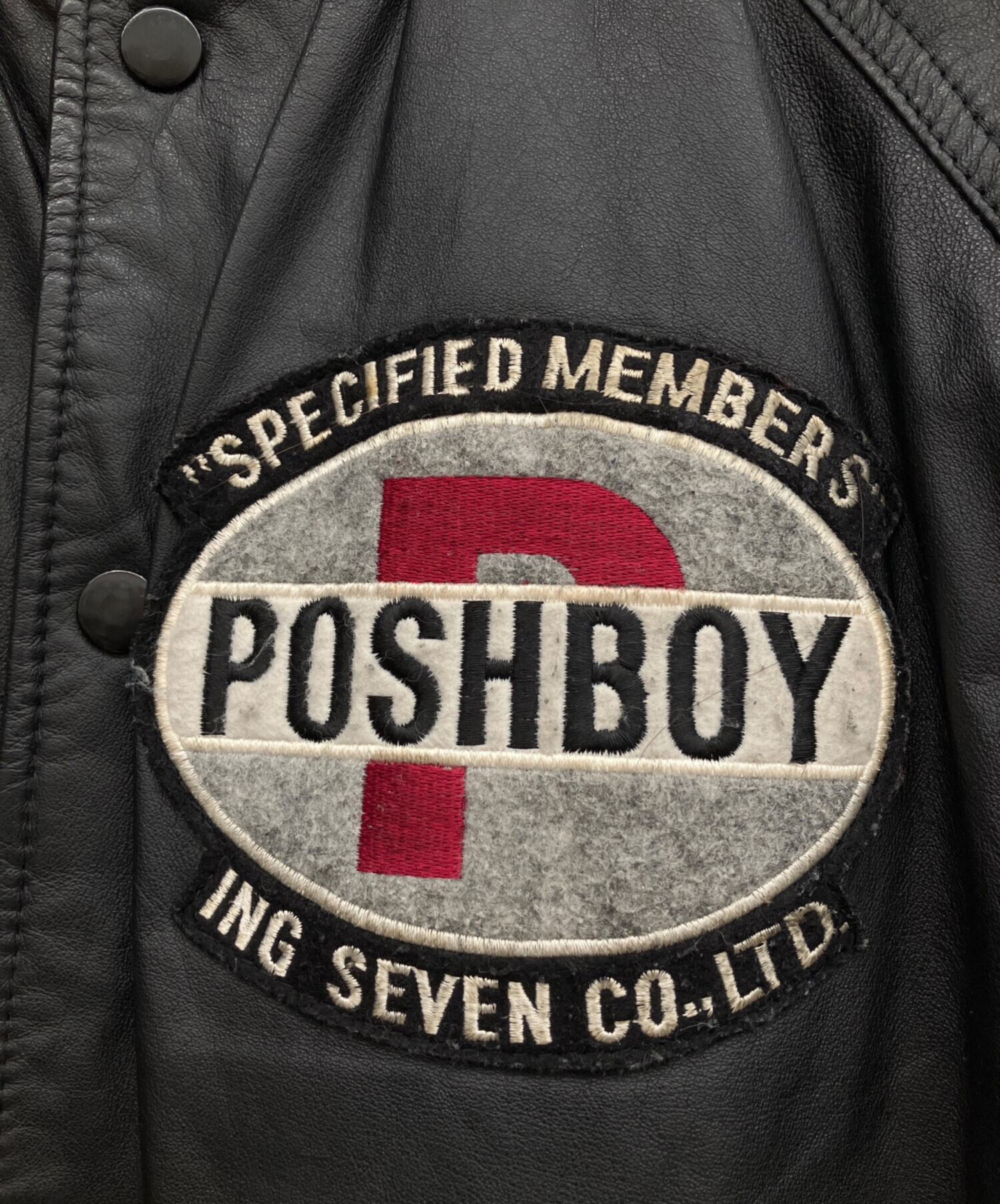 中古・古着通販】POSH BOY (ポッシュボーイ) レザージャケット